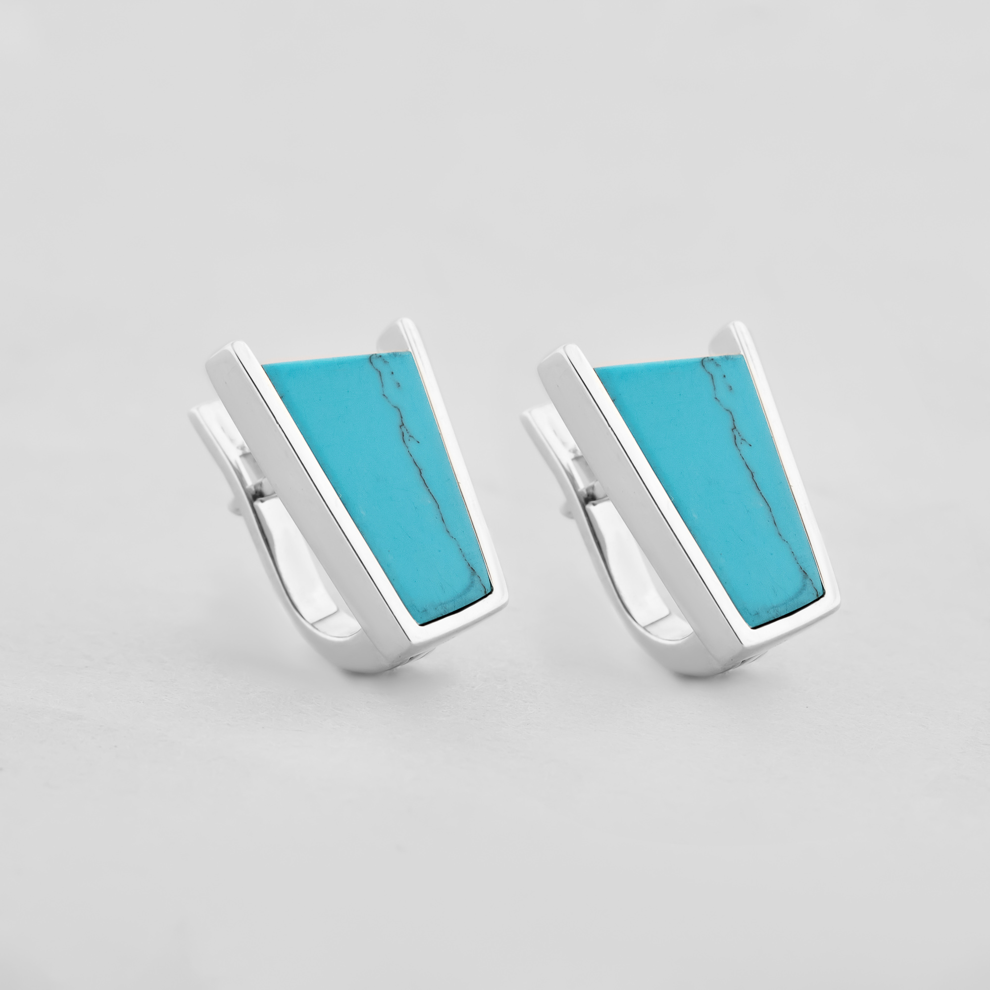 

Серьги Бирюза