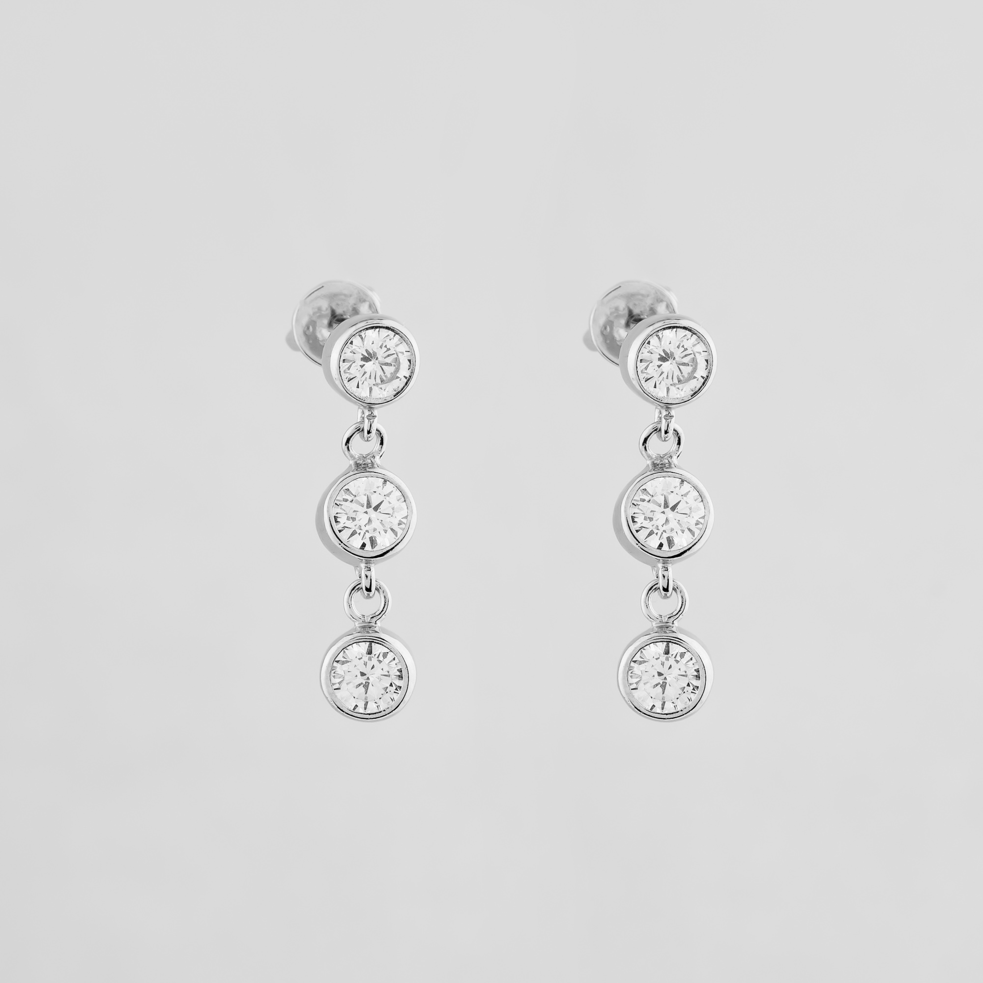 

Серебряные серьги Minimal 1934