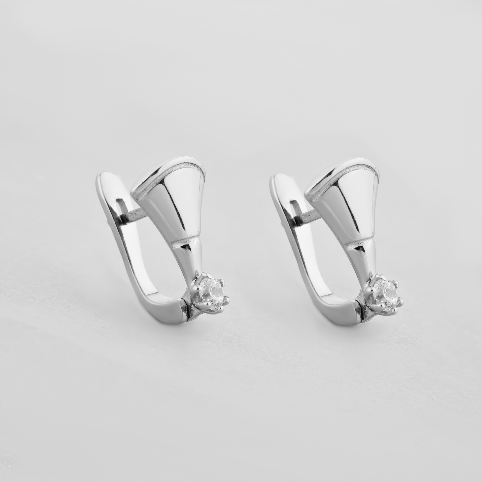 

Серебряные серьги Minimal 1943
