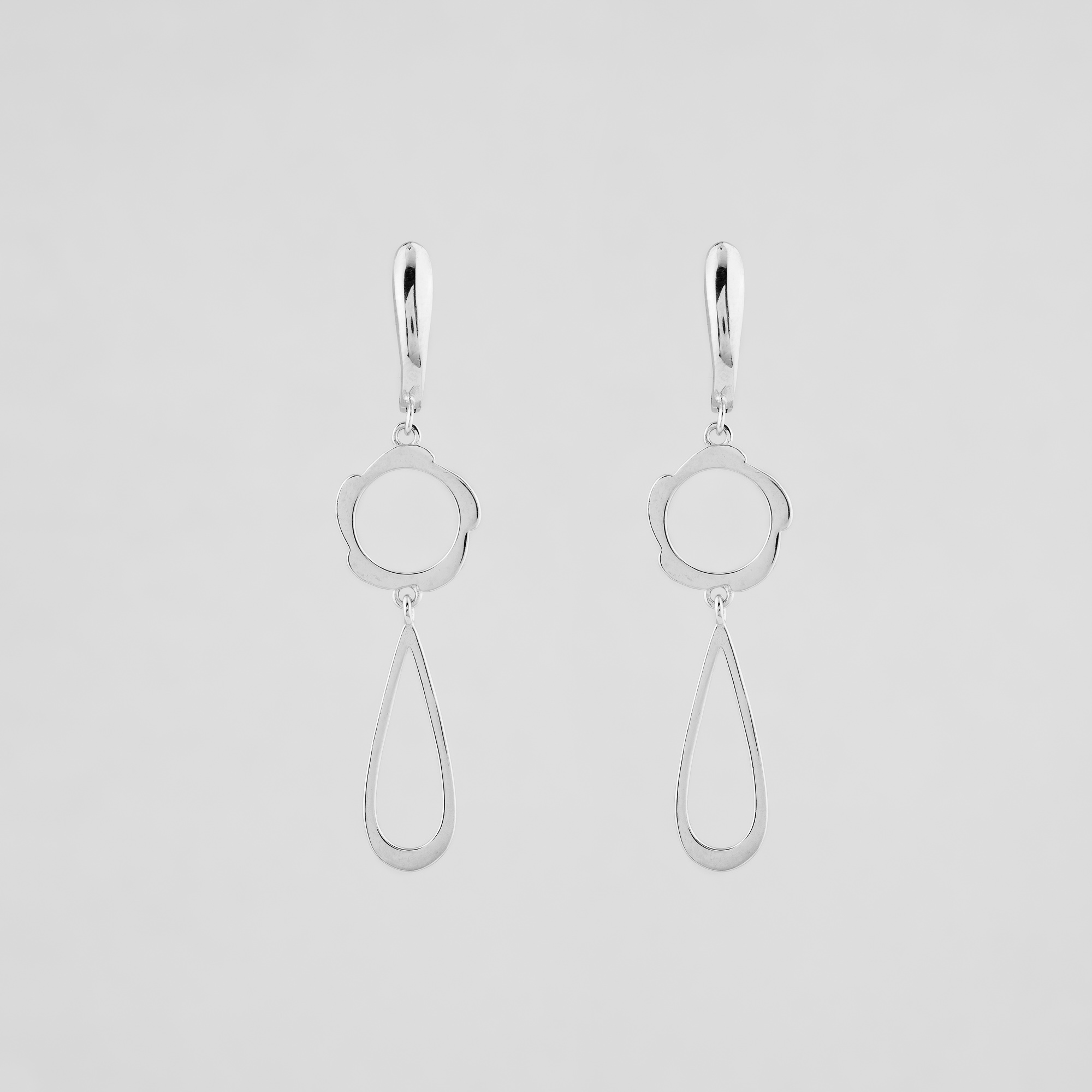 

Серебряные серьги Minimal 520790