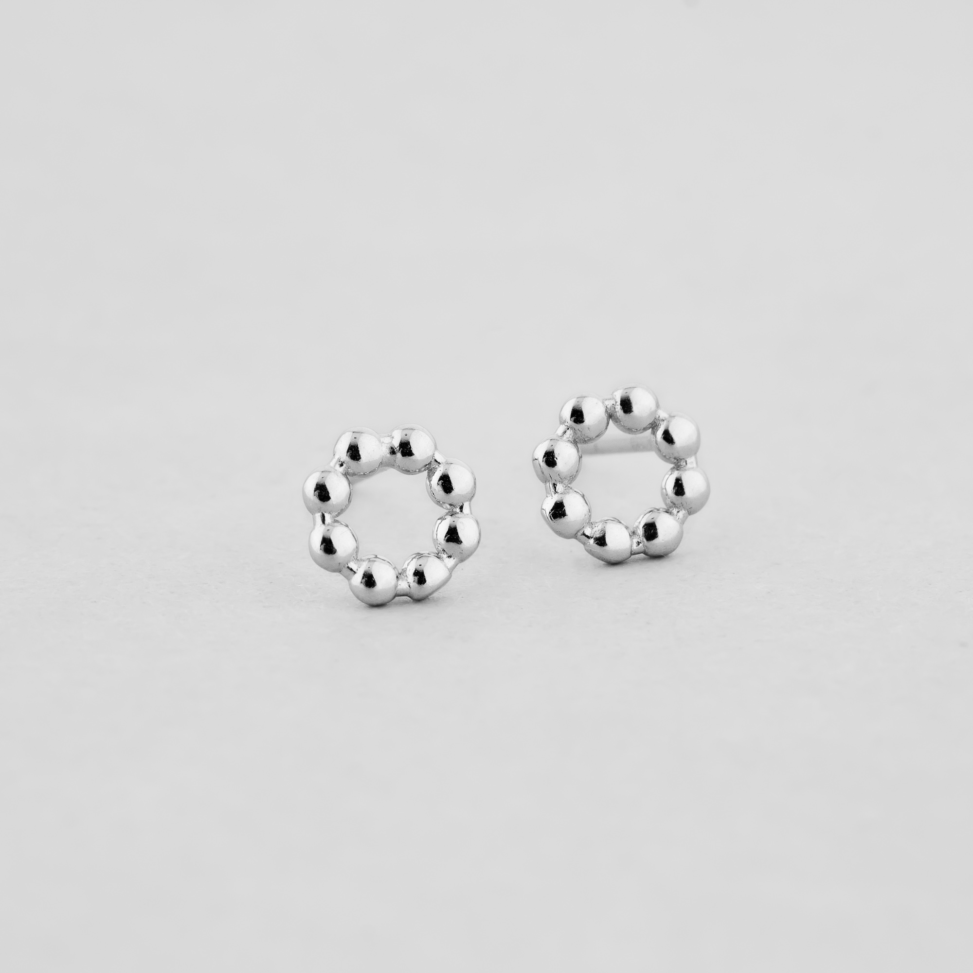 

Серебряные серьги Minimal 521086