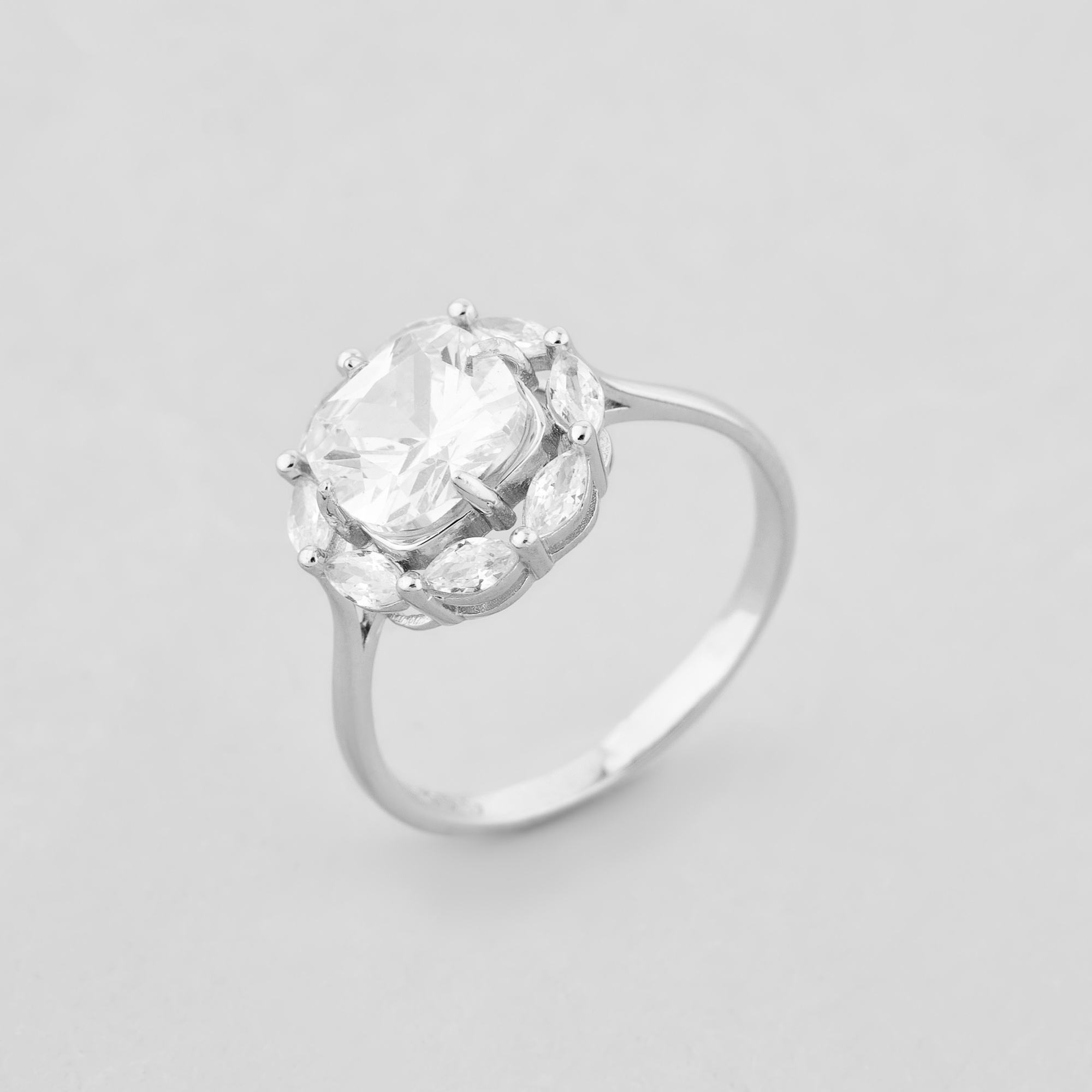 

Серебряное кольцо Minimal 91-0008б- 16
