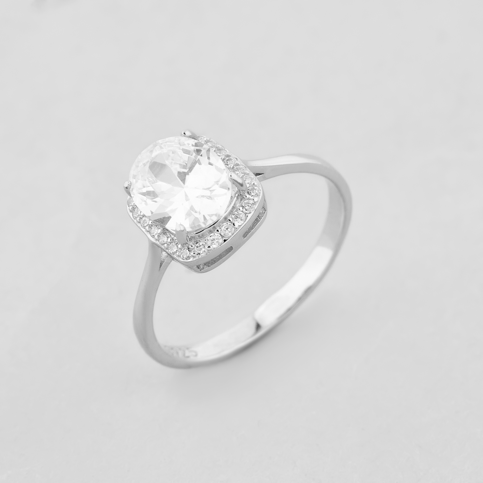

Серебряное кольцо Minimal 91-0009б- 16