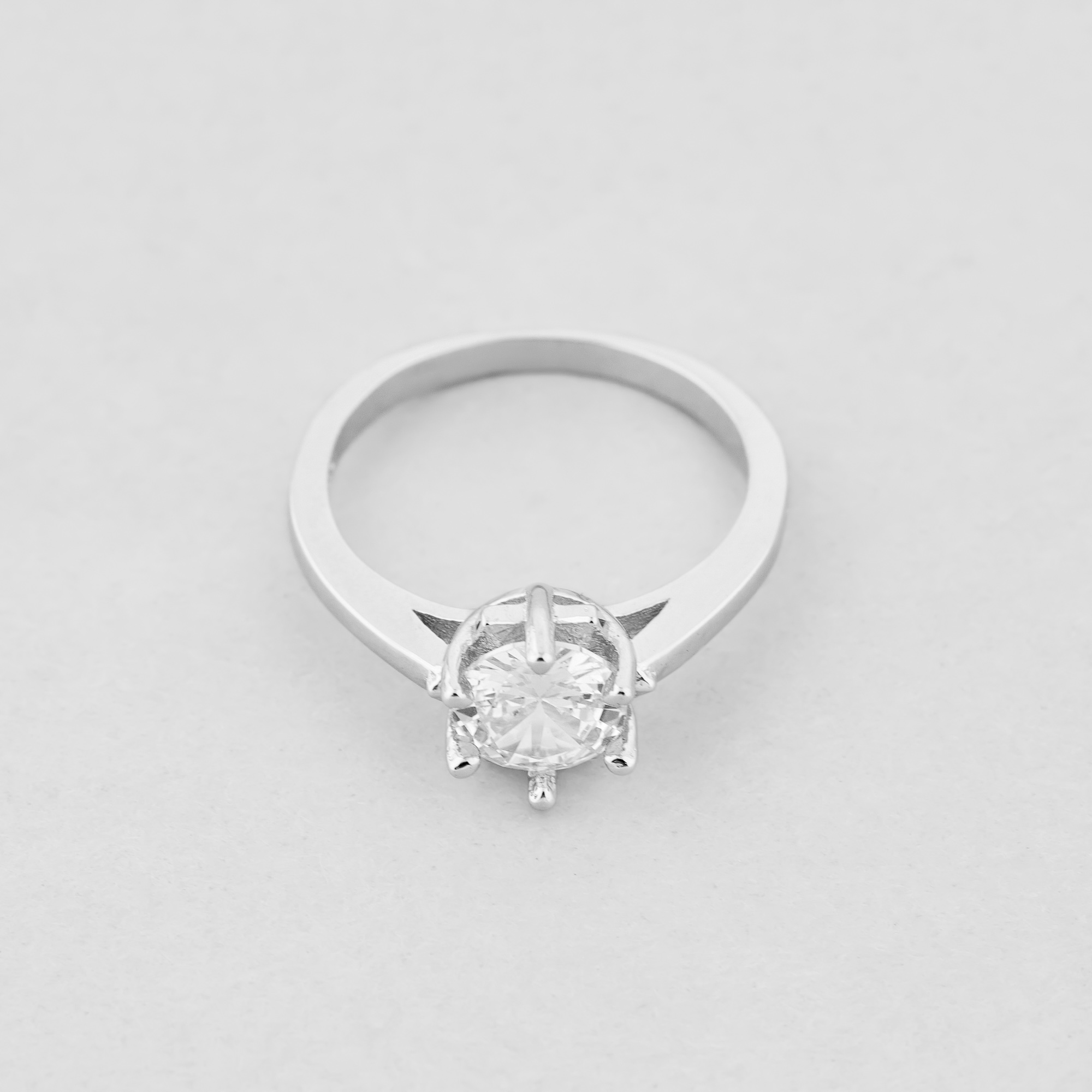 

Серебряное кольцо Minimal 91-0018б- 16