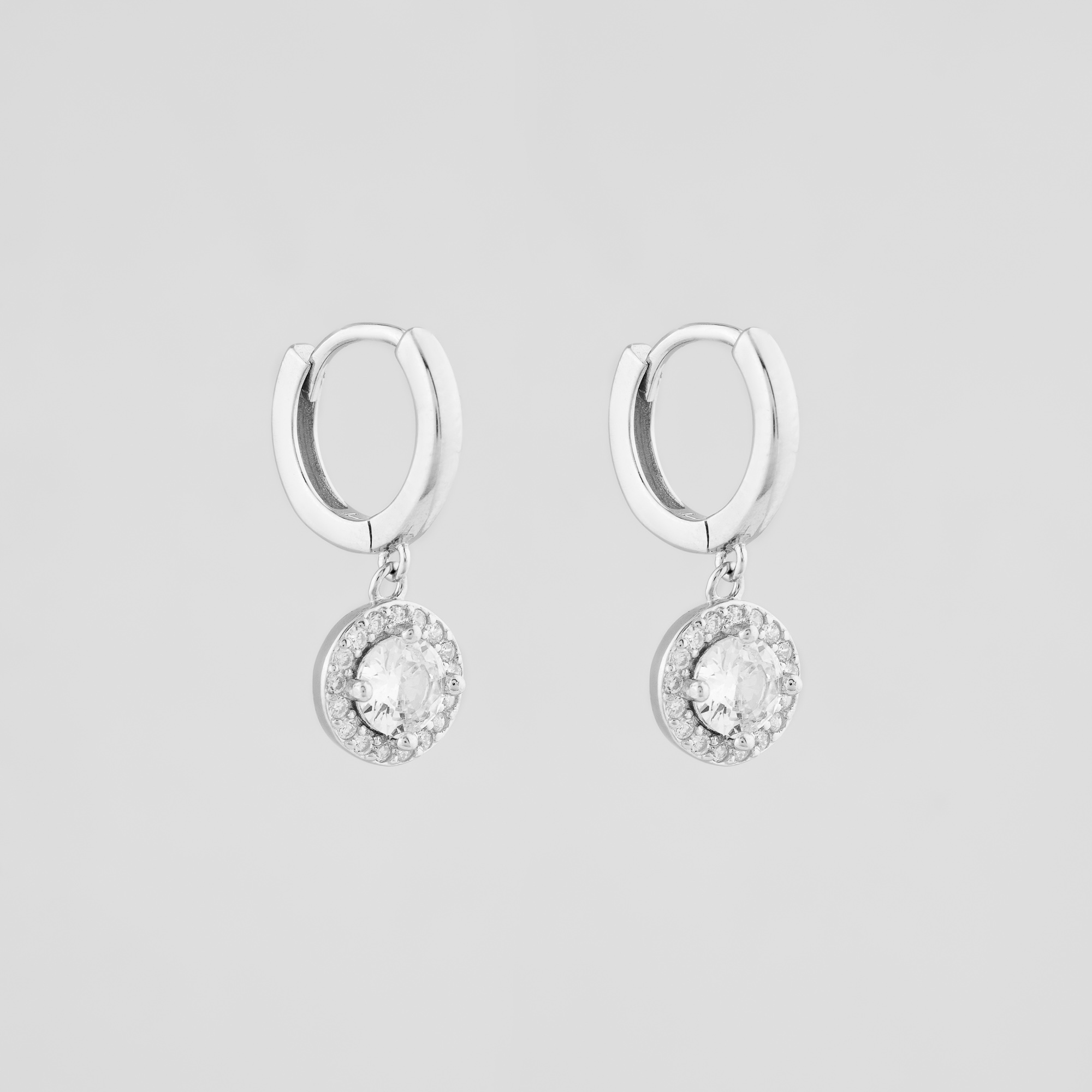 

Серебряные серьги Minimal 92-0012б