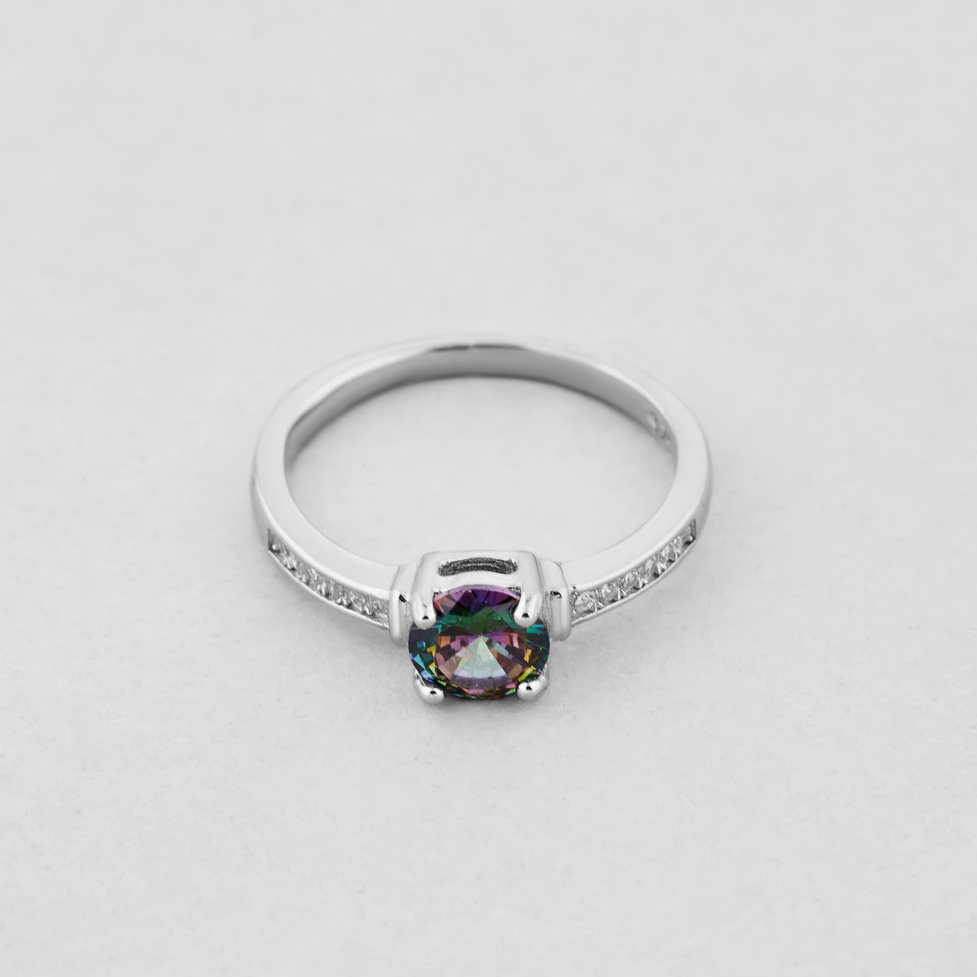 

Серебряное кольцо Minimal 9510207мт- 16