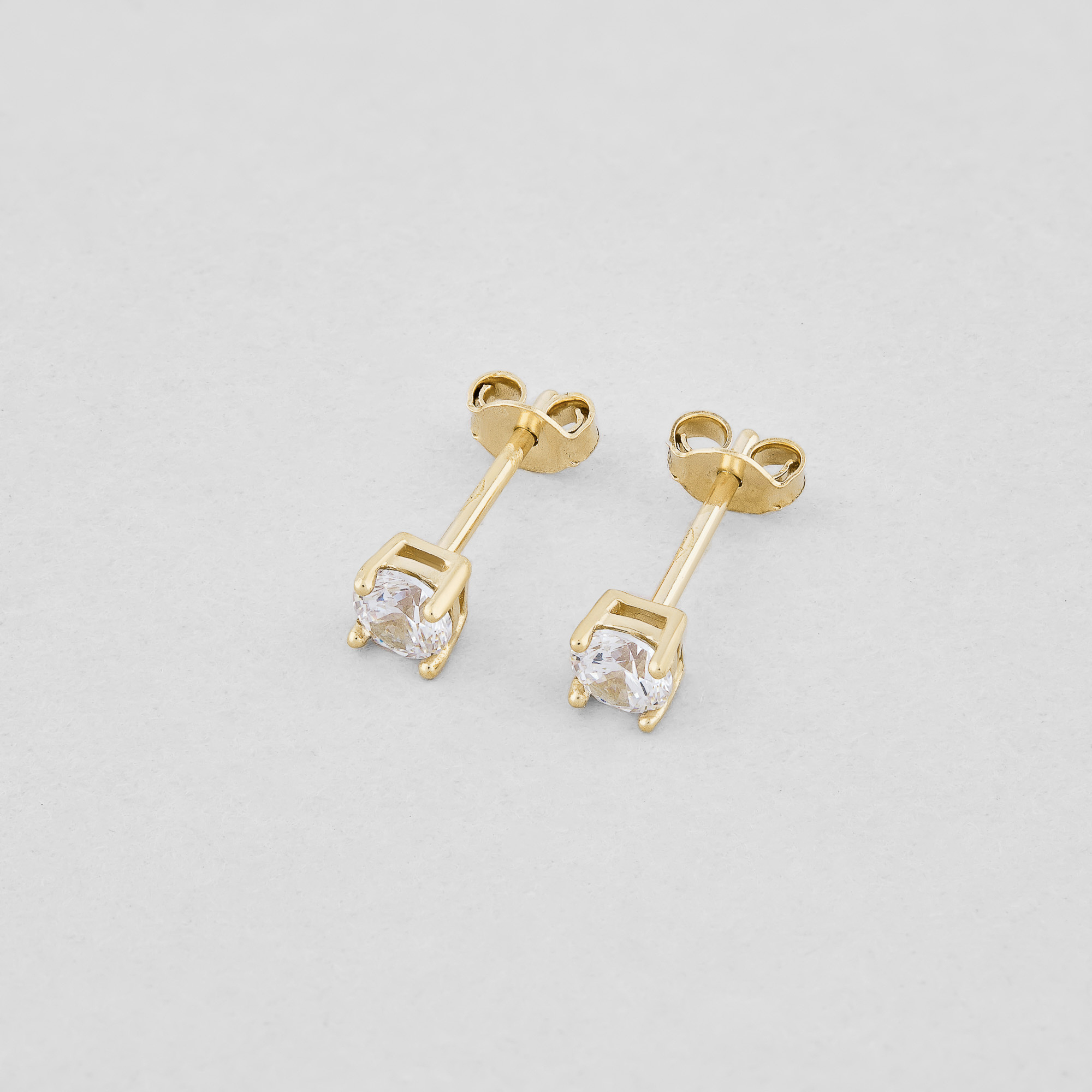 

Серебряные серьги с позолотой Minimal ВС-158з