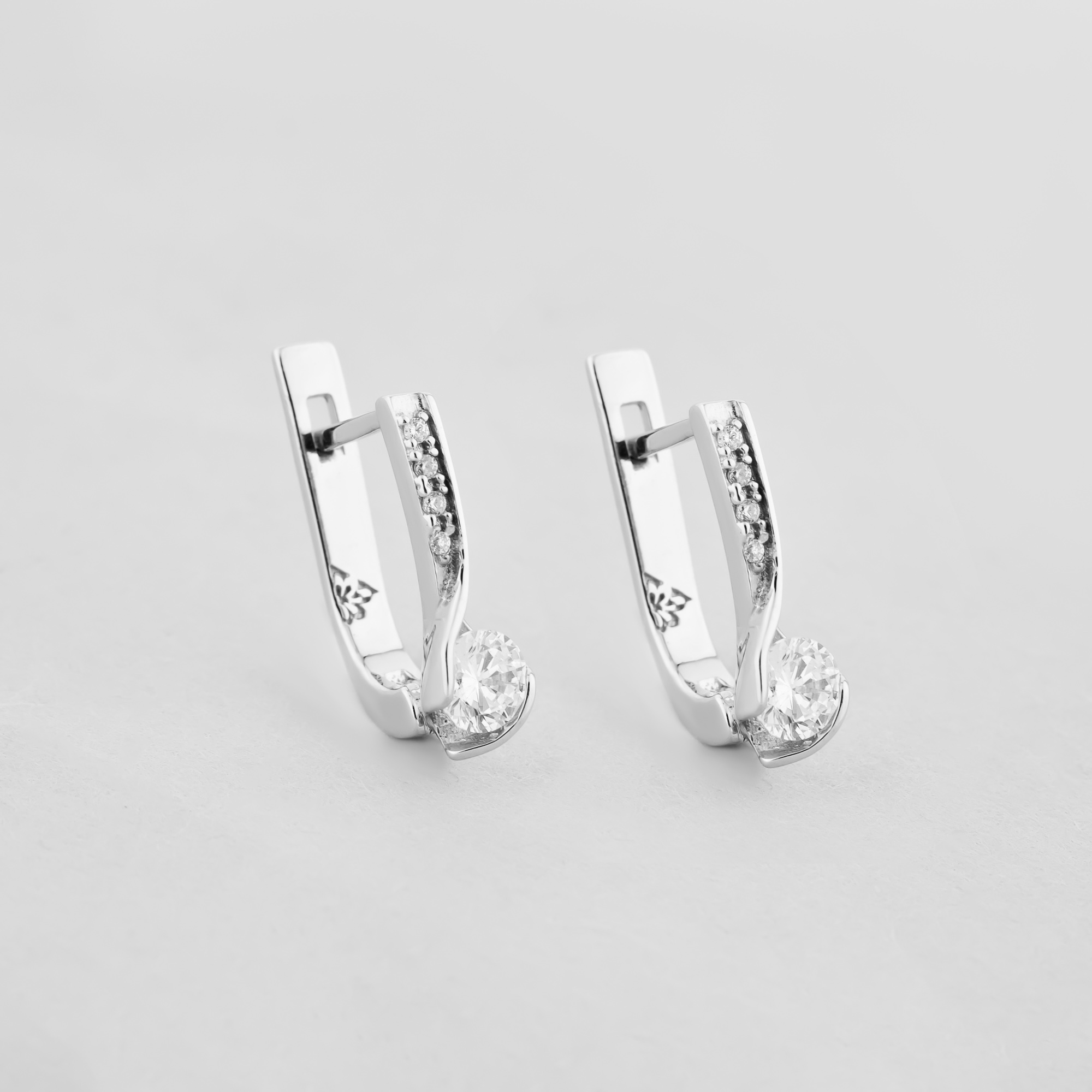 

Серебряные серьги Minimal ЛК-0137р