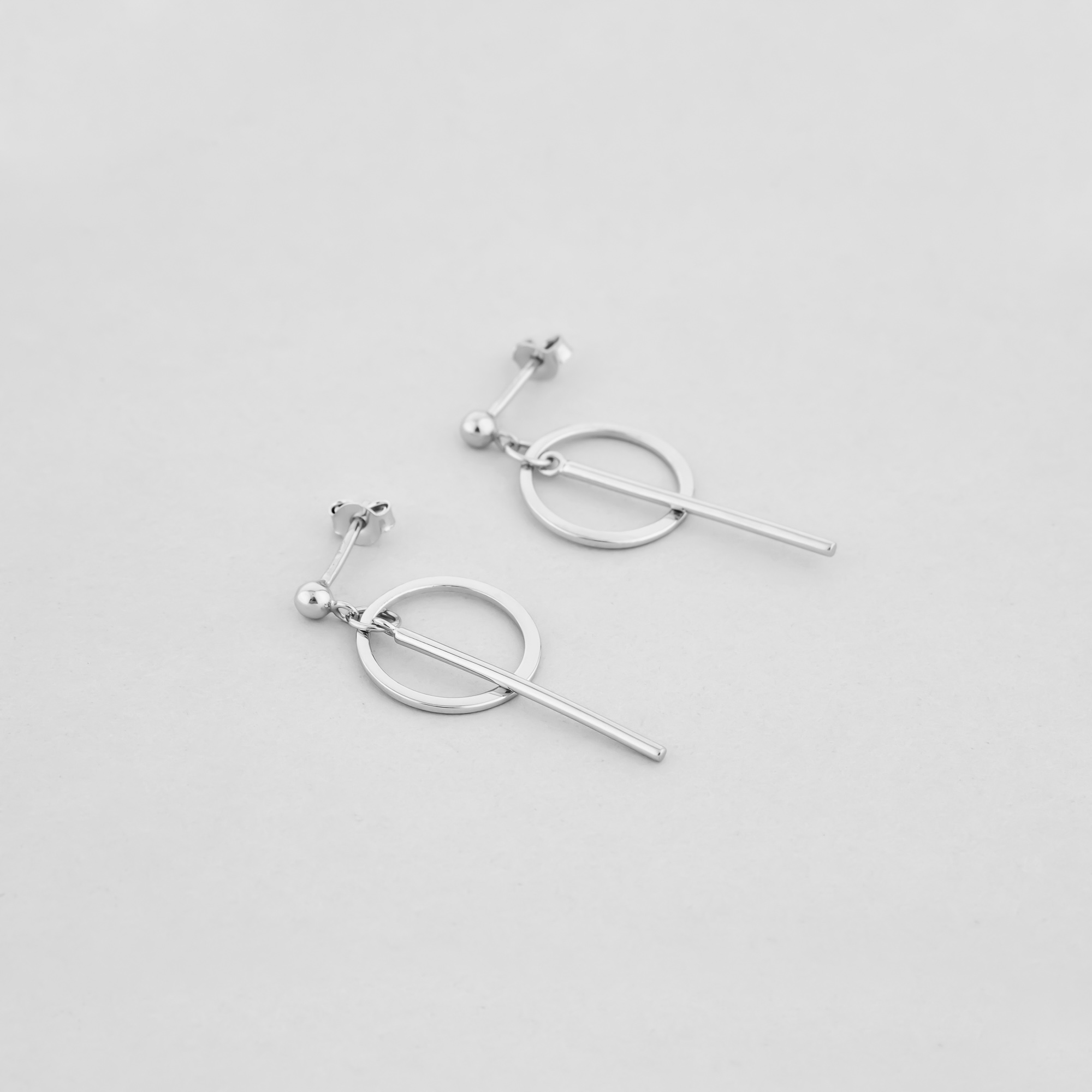 

Серебряные серьги Minimal ВС-154р
