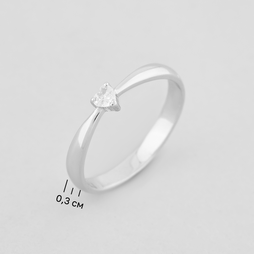 

Серебряное кольцо Minimal 1961- 16