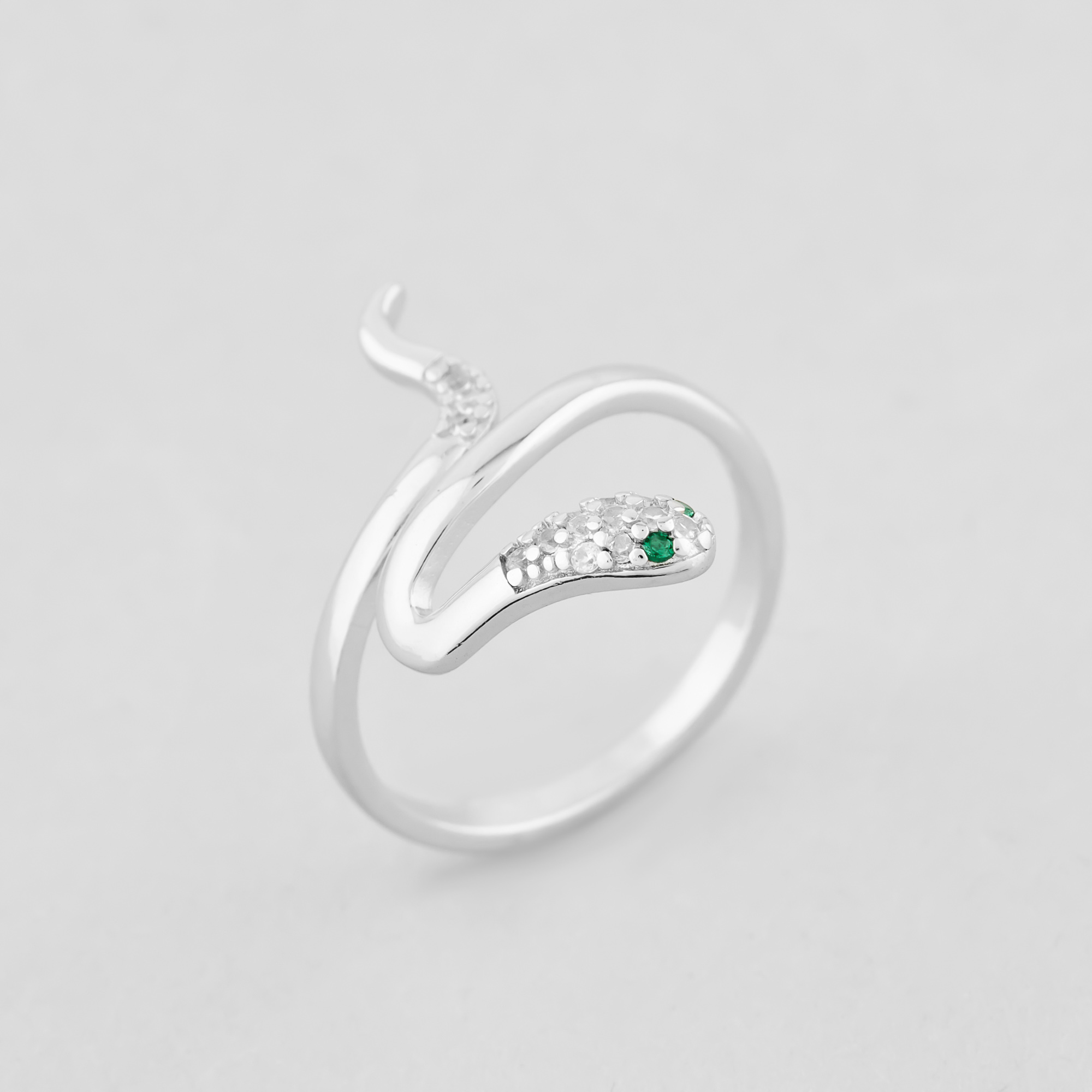 

Серебряное кольцо Minimal 510498зб