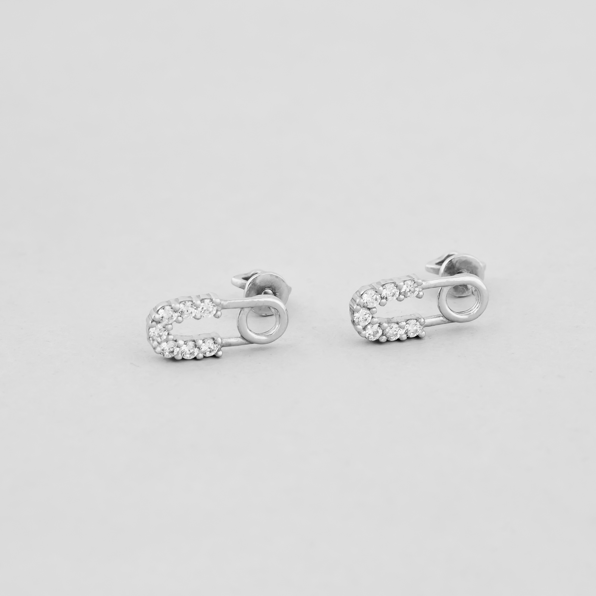 

Серьги Ювелирная скрепка