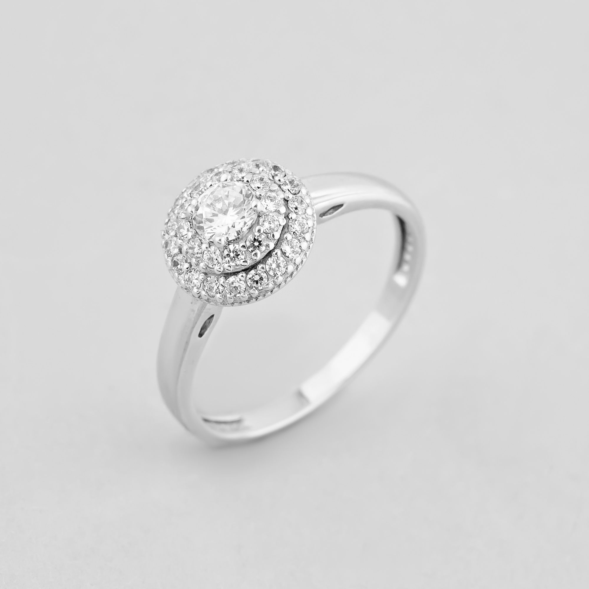 

Серебряное кольцо Minimal 11031р- 17