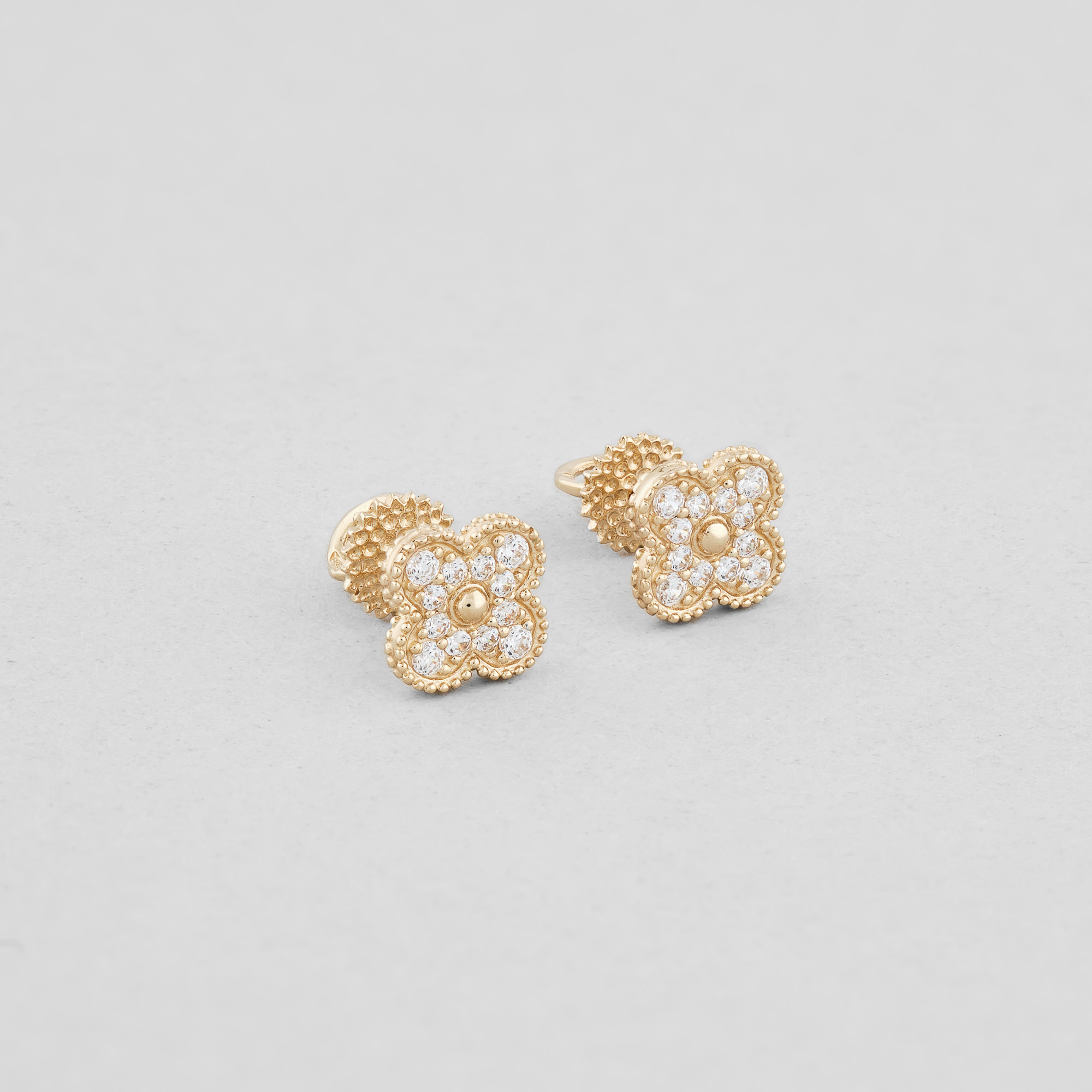 

Золотые серьги Minimal с254-ж
