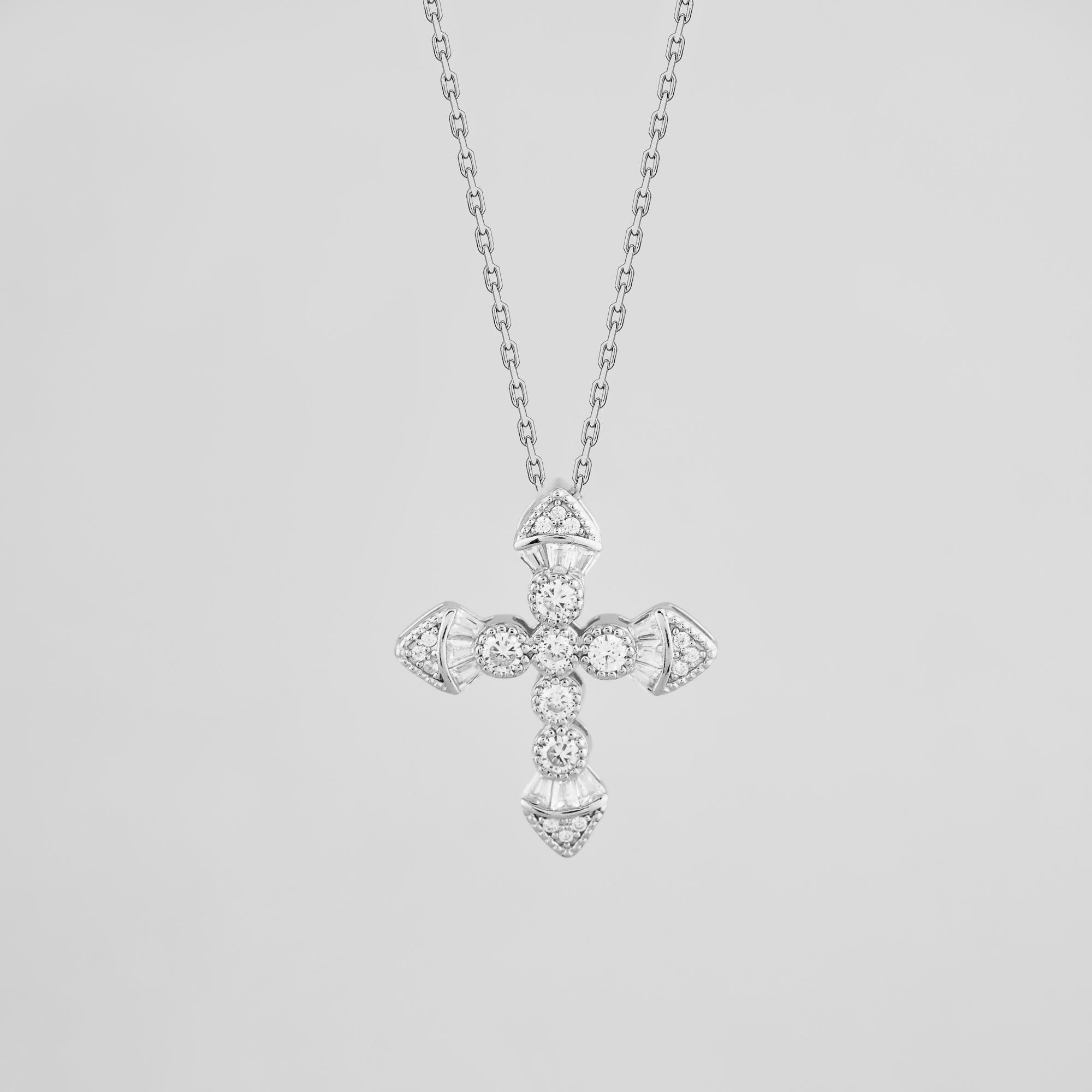 

Серебряная подвеска Minimal 4-0002б