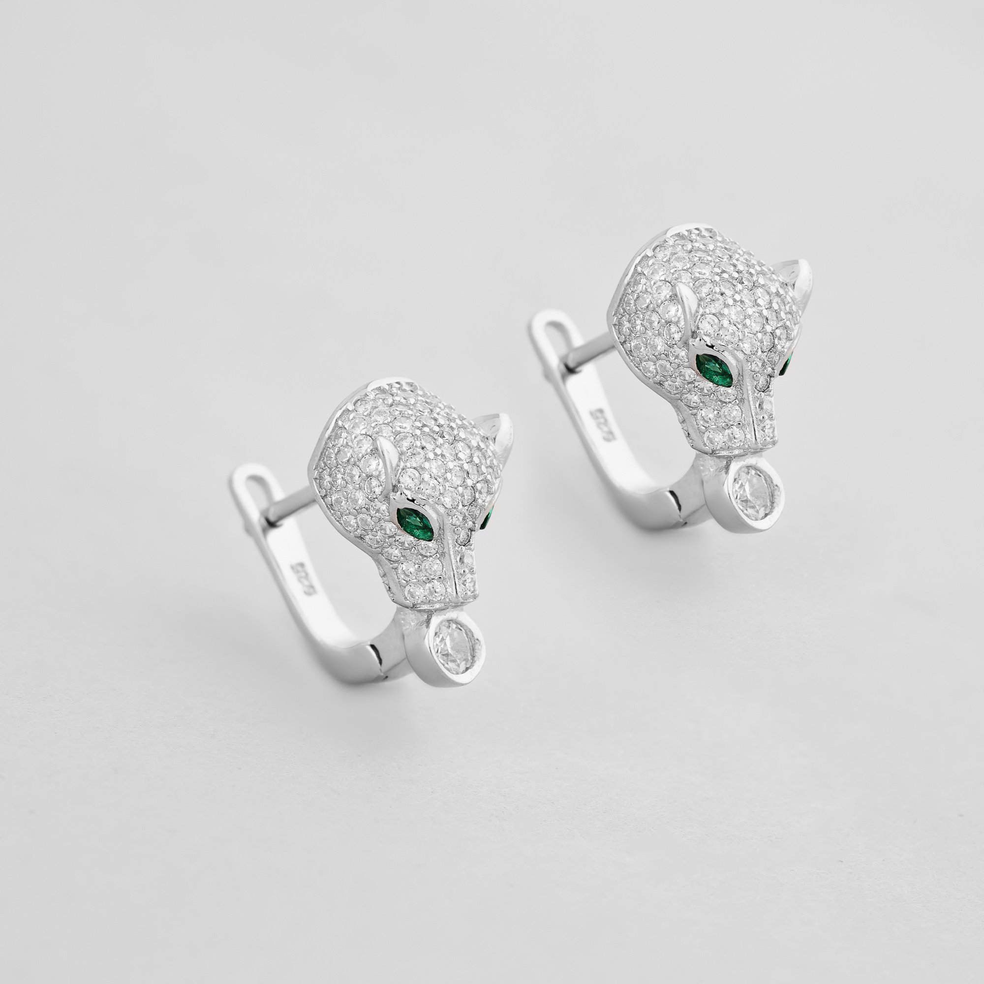 

Серебряные серьги Minimal 92-0034зб