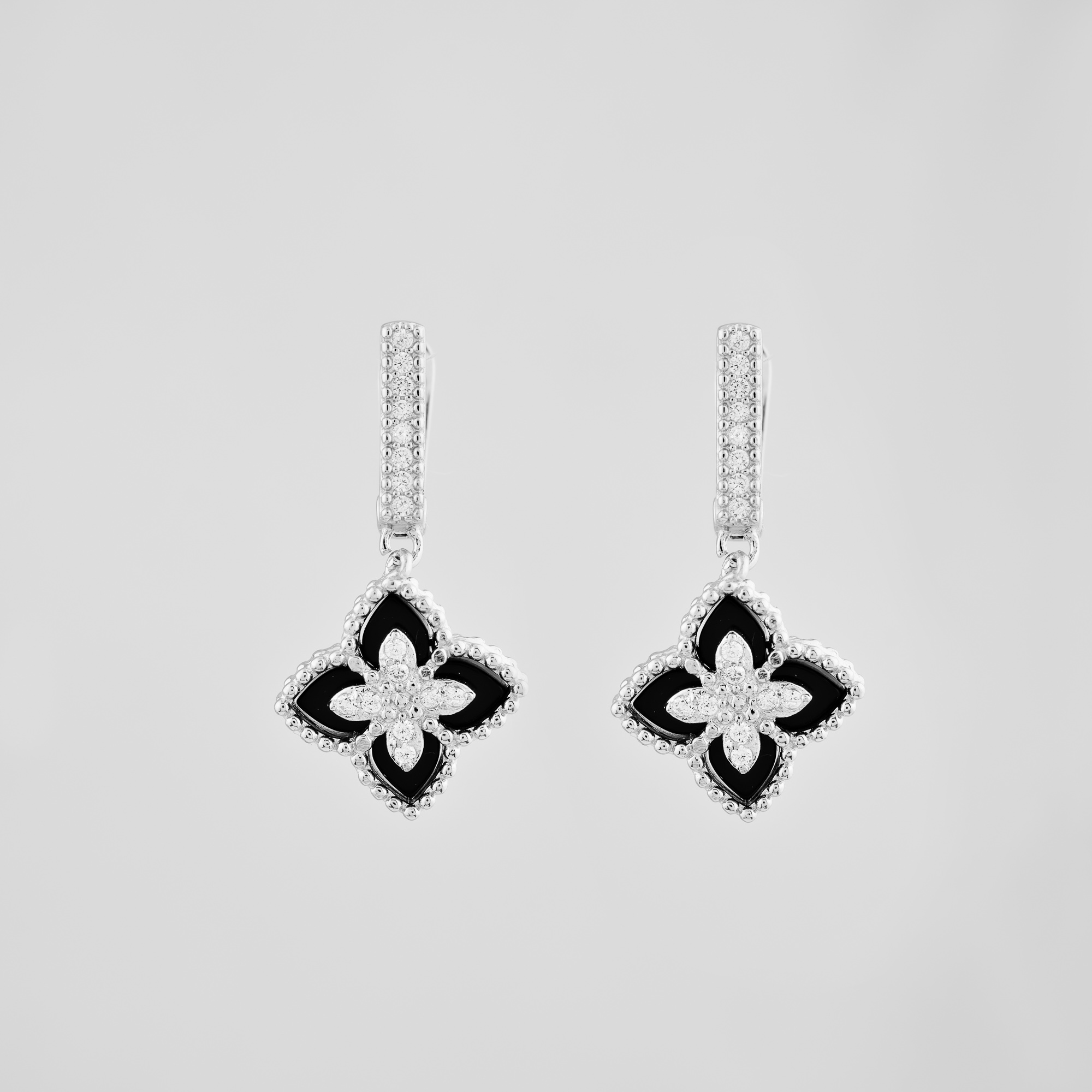 

Серебряные серьги Minimal 92-0036ч
