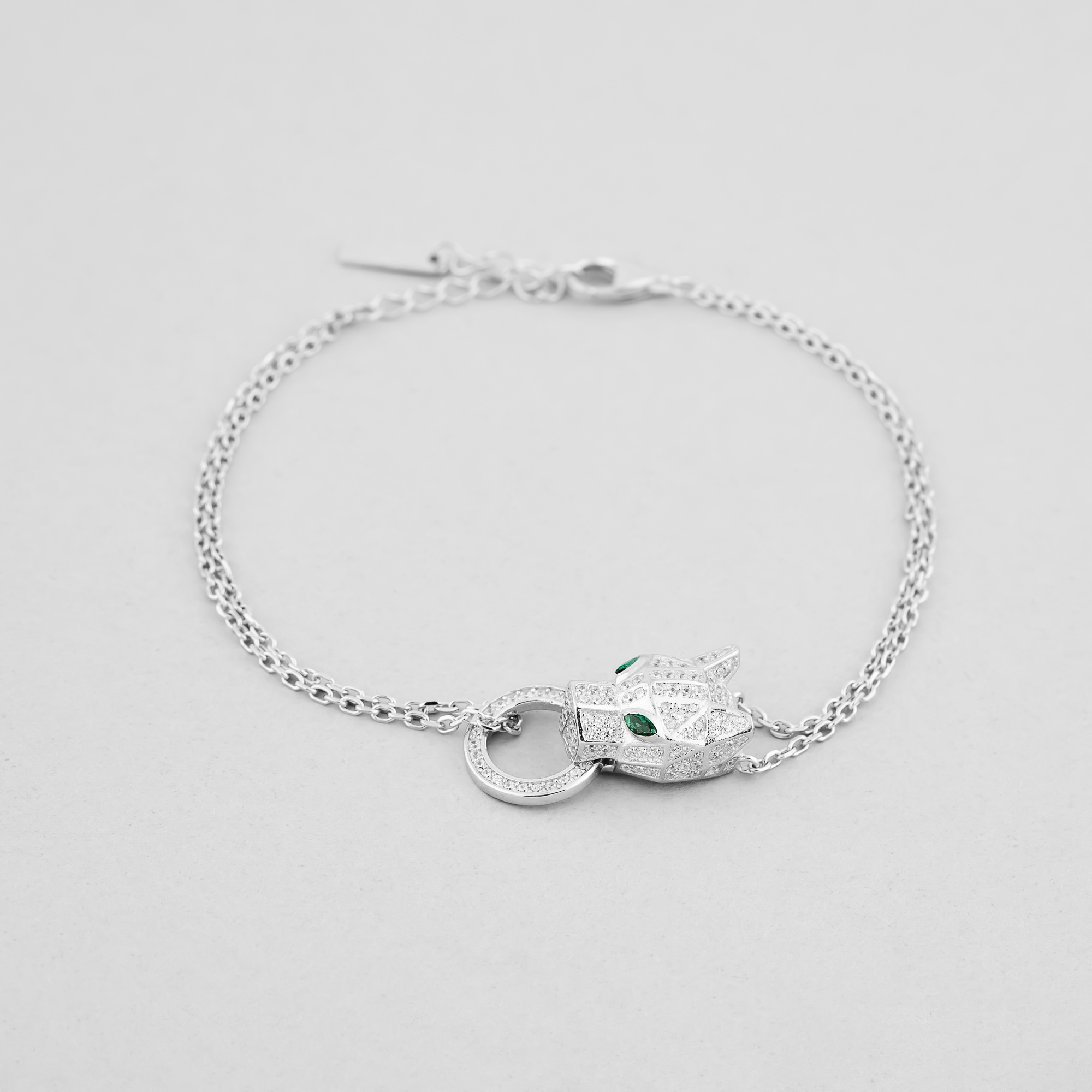 

Серебряный браслет Minimal 95-0033зб