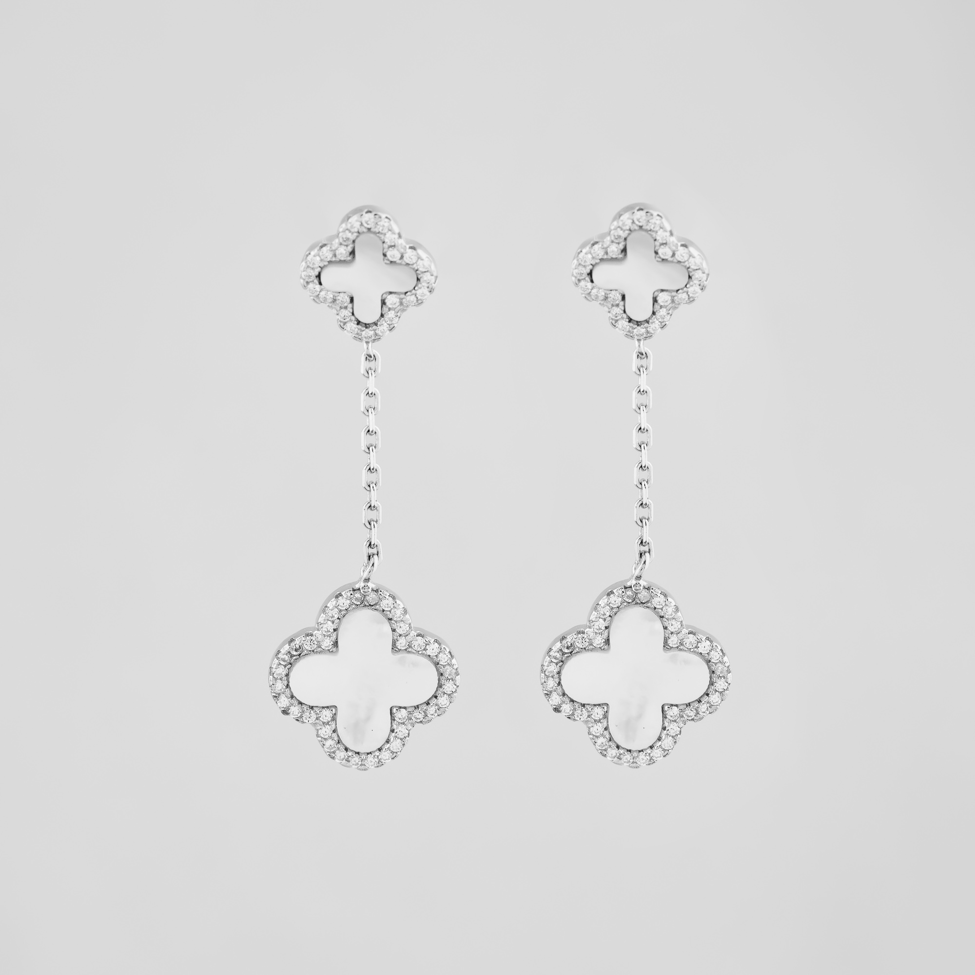 

Серебряные серьги Minimal 520898/1б