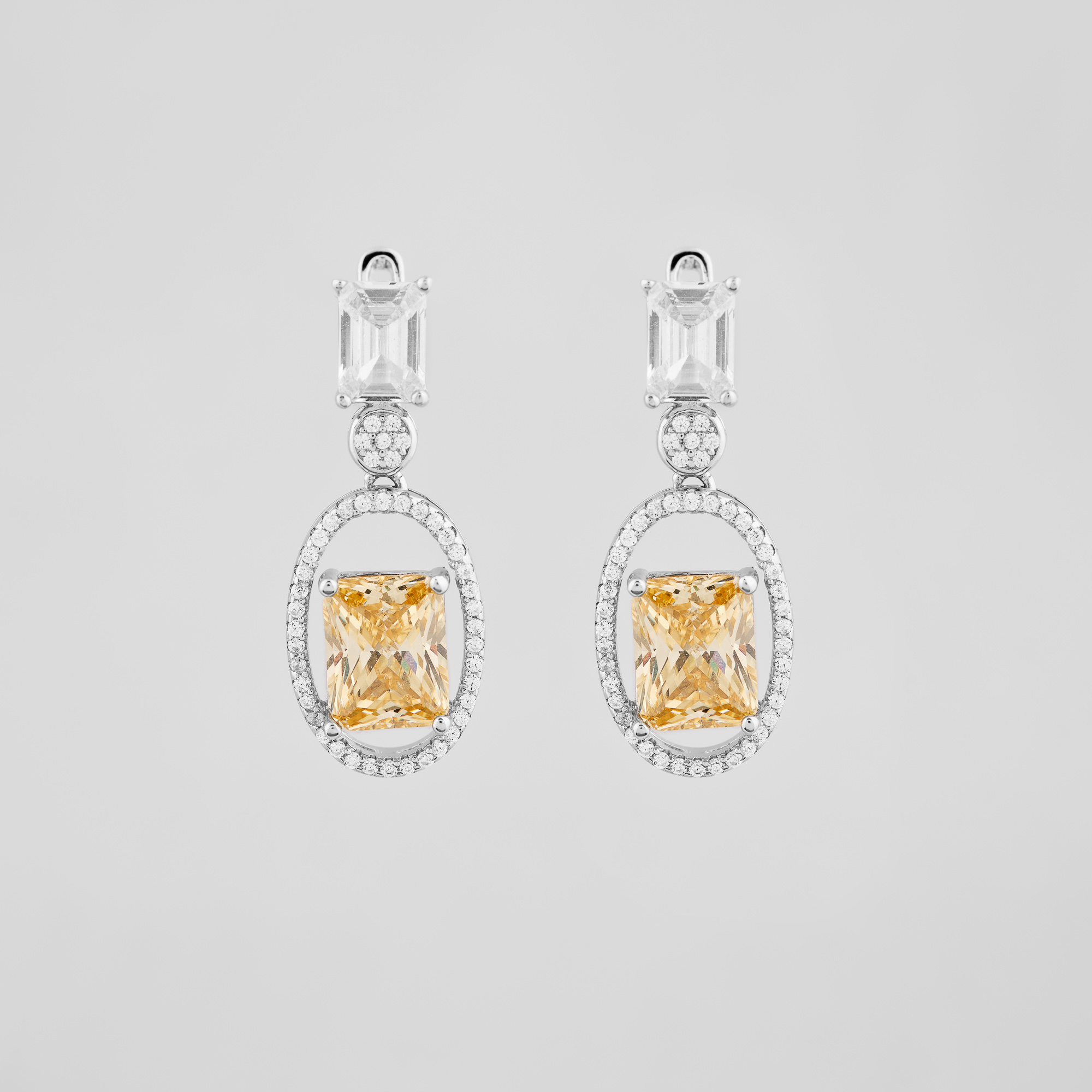 

Серебряные серьги Minimal 9520343жб