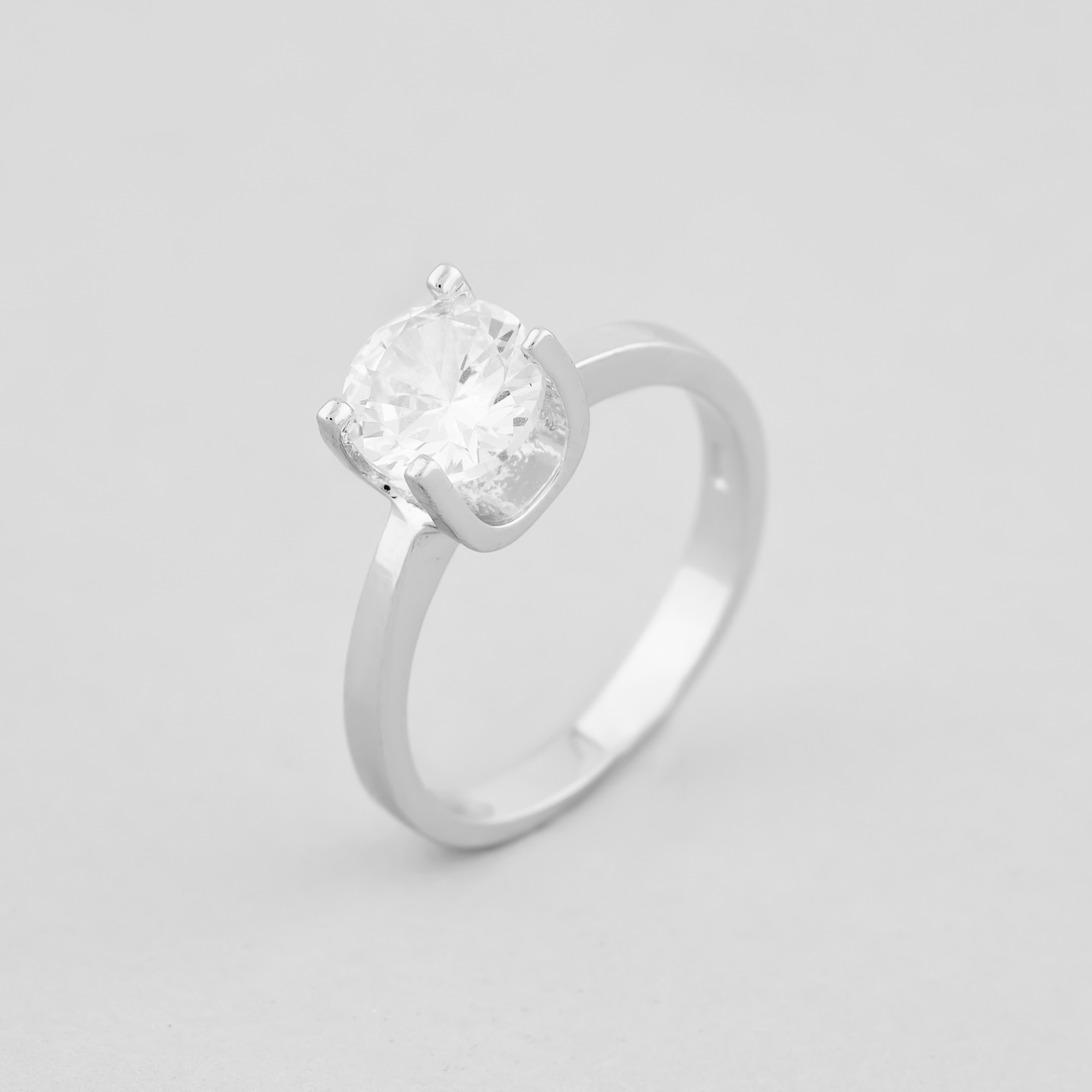 

Серебряное кольцо Minimal 9510403б -  16
