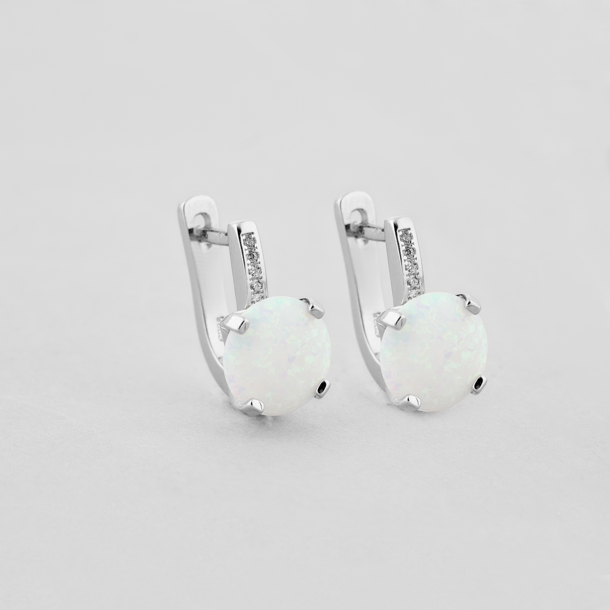 

Серебряные серьги Minimal 9520323боп