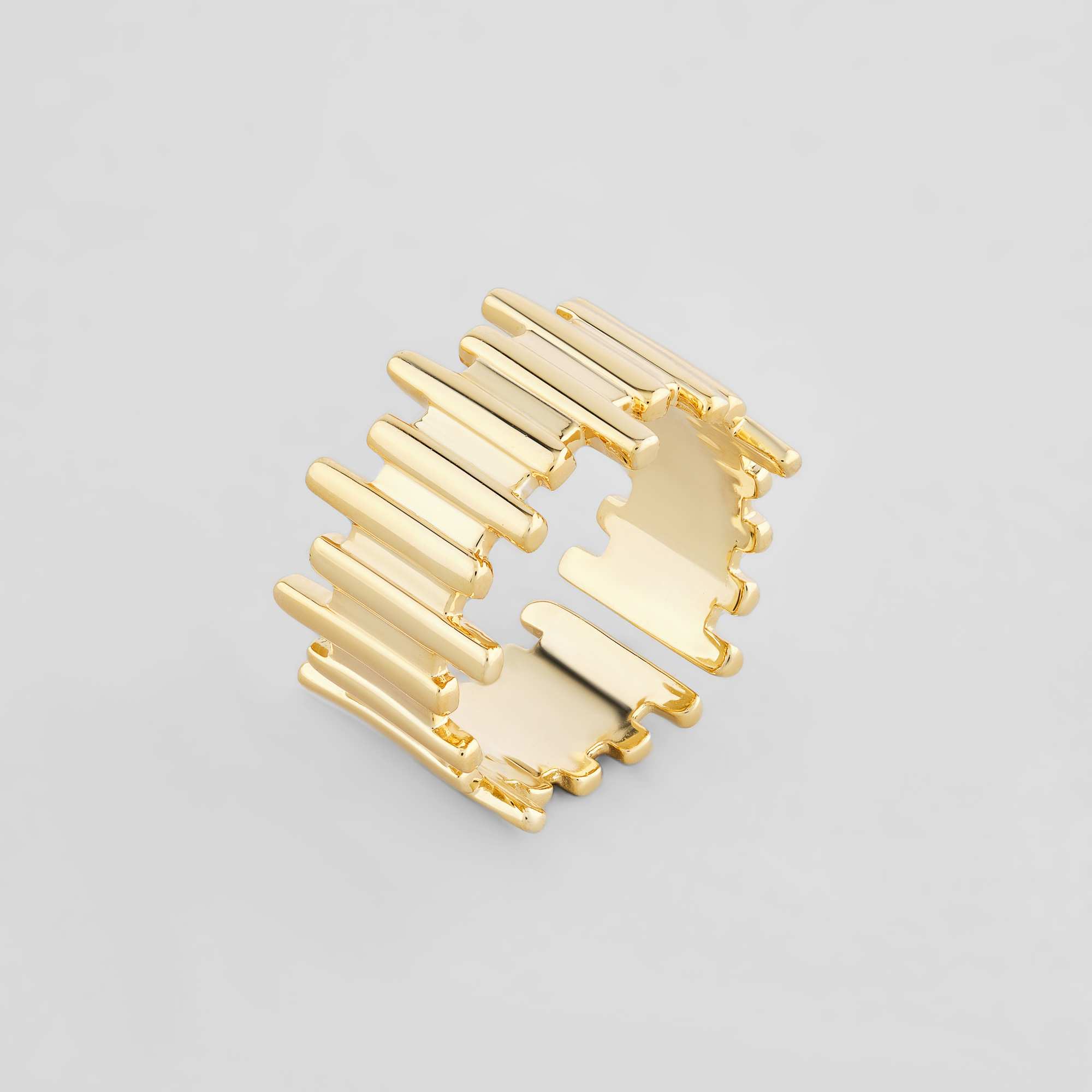 

Серебряные кольца с позолотой Minimal DR2626