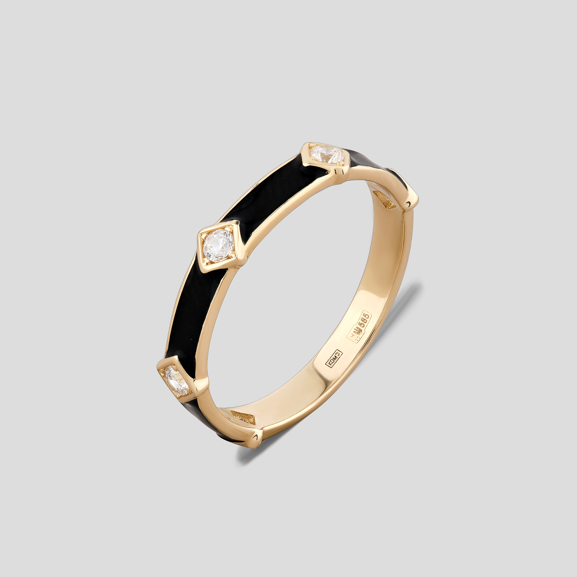 

Золотое кольцо Minimal К-26жч- 17