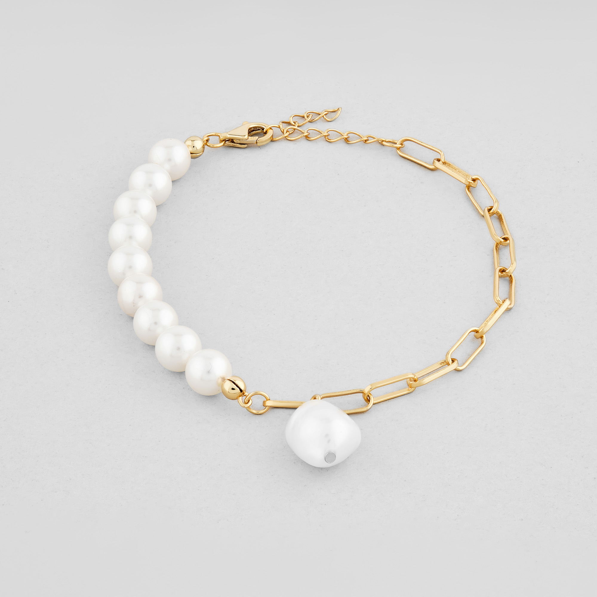 

Серебряные браслеты с позолотой Minimal ST2803