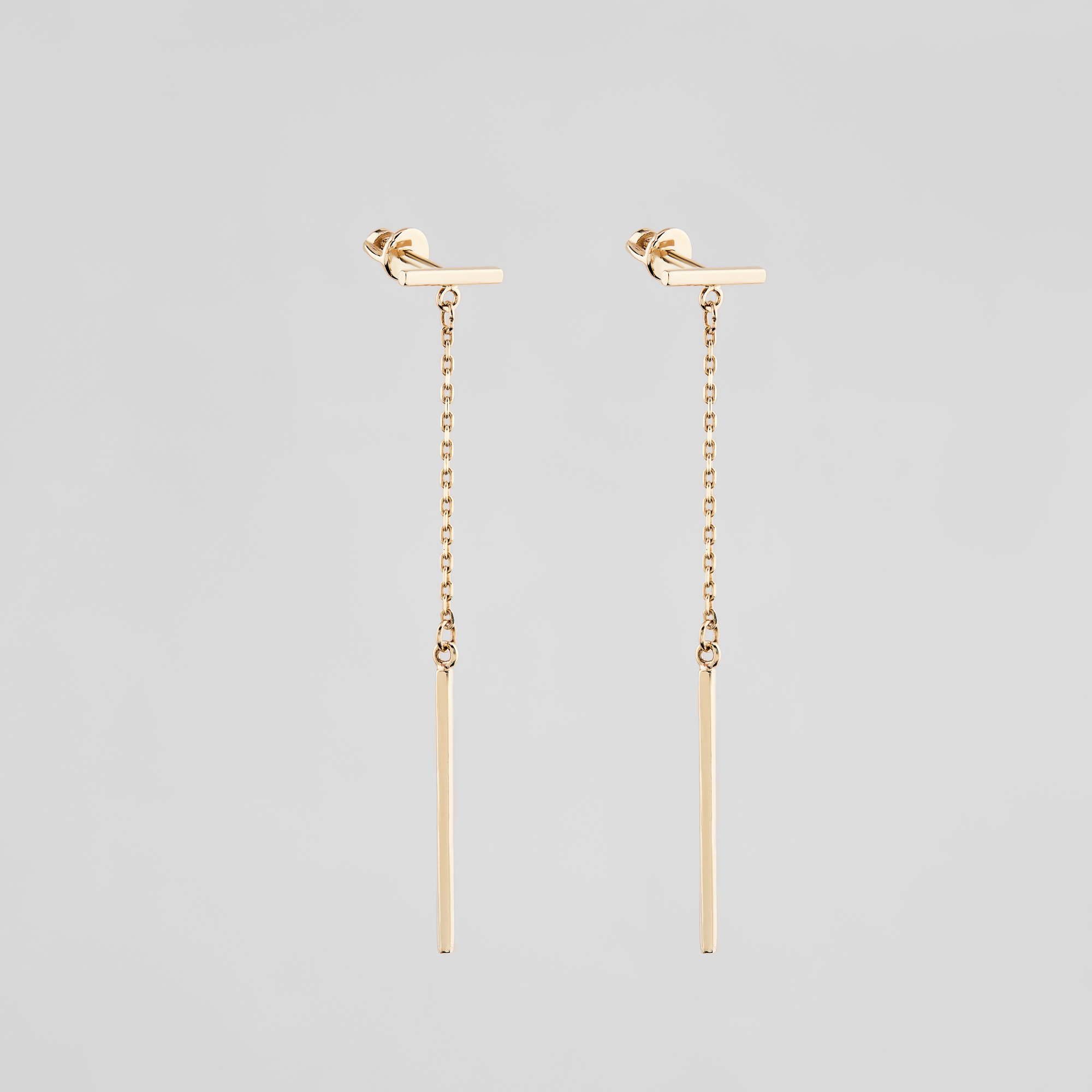 

Золотые серьги Minimal ЗВС-155/1-ж