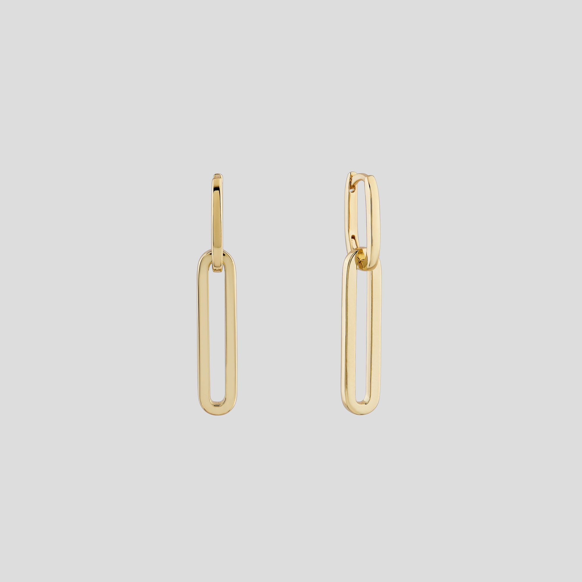 

Серебряные серьги с позолотой Minimal ВС-491з