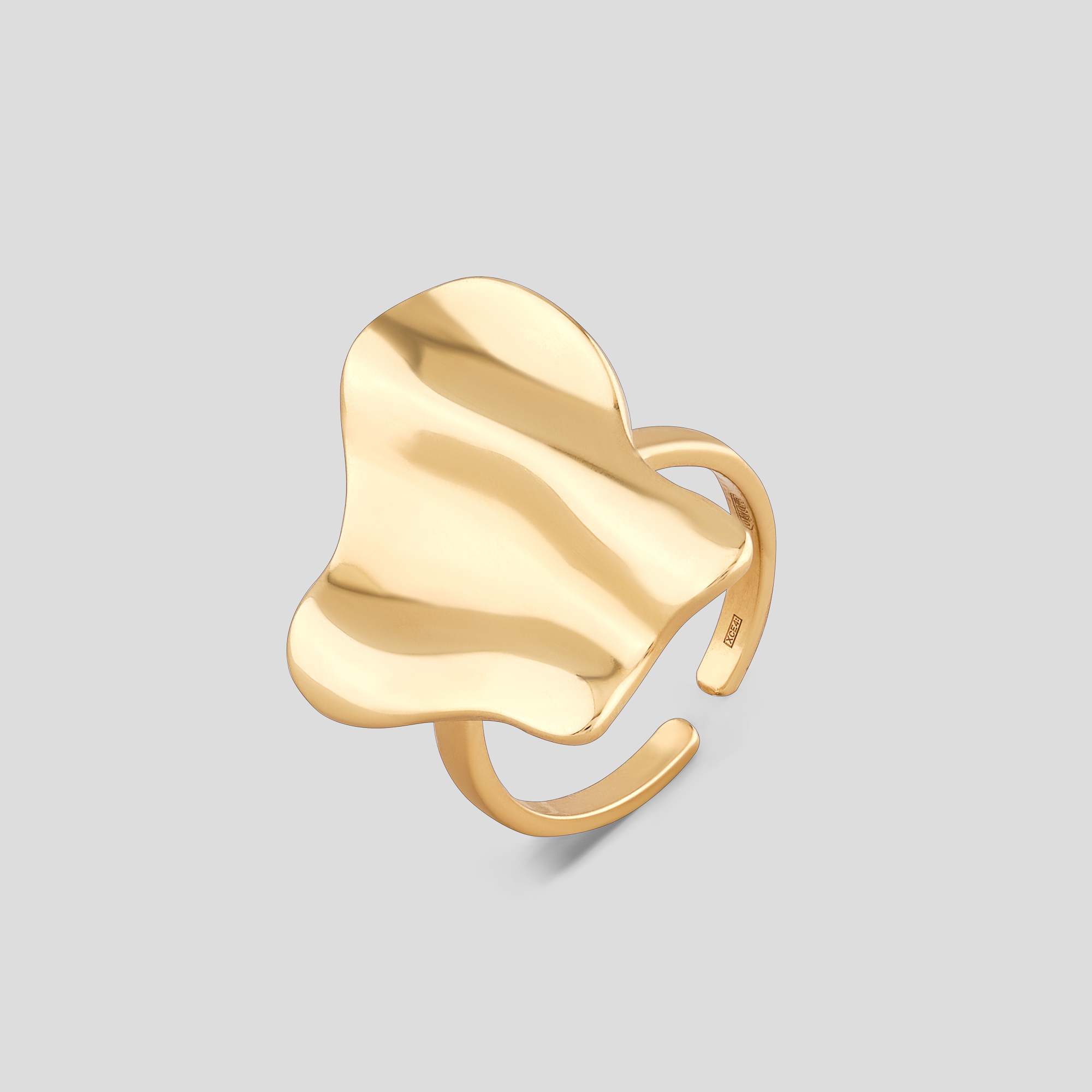 

Серебряные кольца с позолотой Minimal 10359-,0п