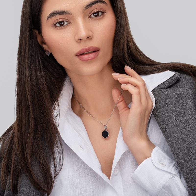 Подвеска Черная Любовь Фото №2 Подвеска Черная Любовь купить