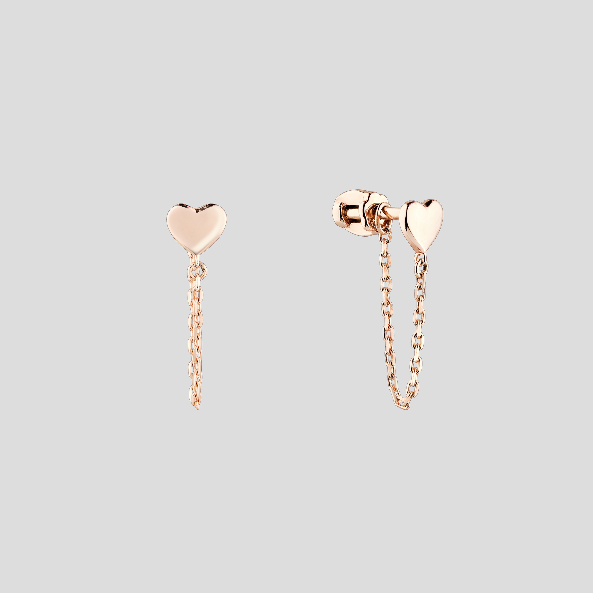 

Золотые серьги Minimal 789/20-ч