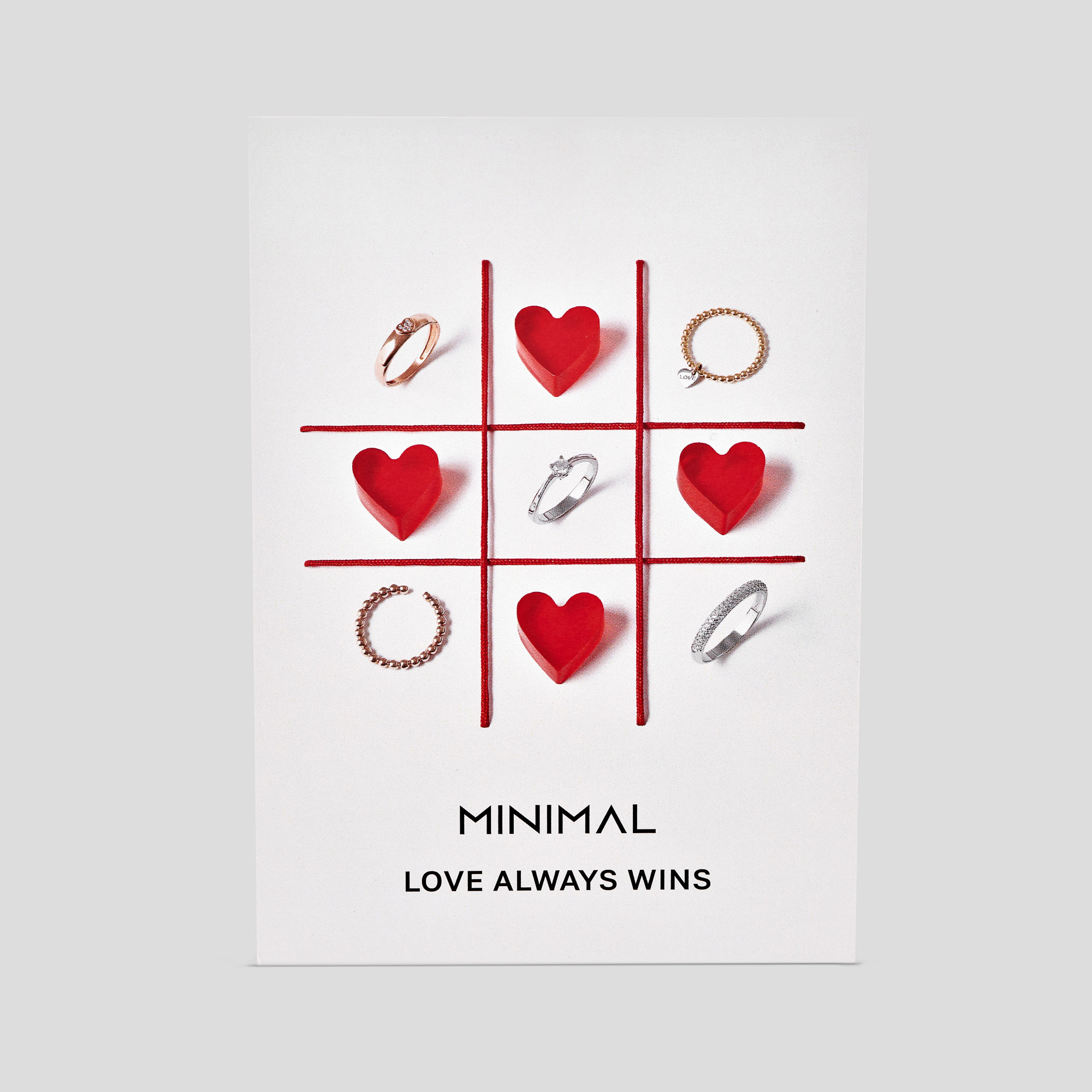 

Открытка Любовь всегда побеждает