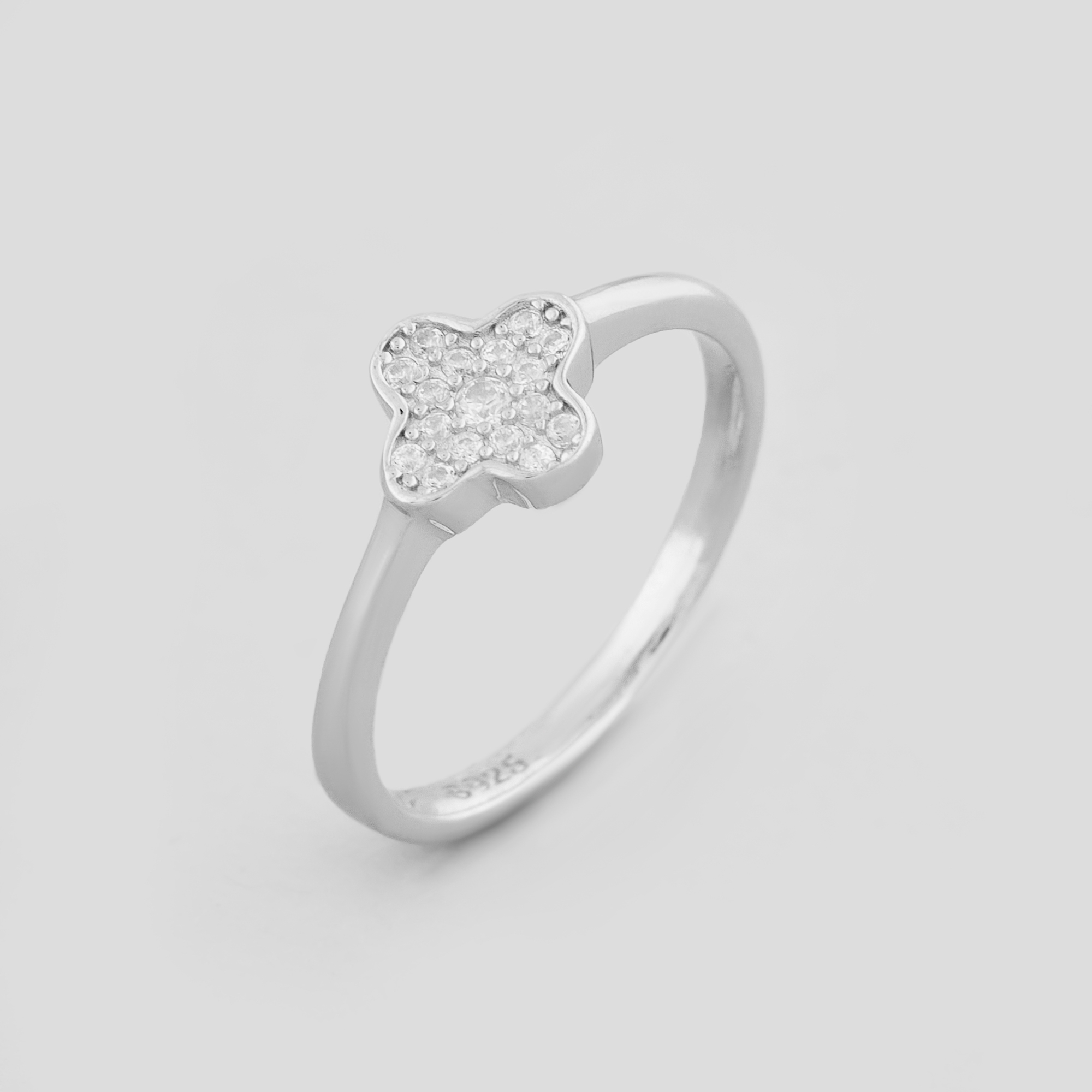 

Серебряное кольцо Minimal 9510381б- 16