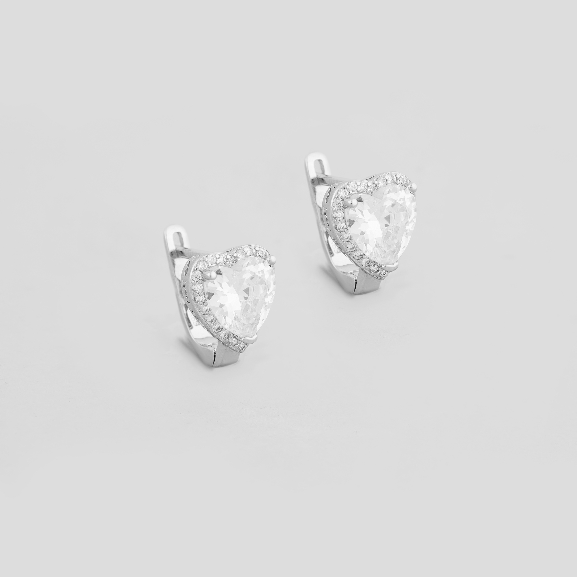 

Серебряные серьги Minimal 92-0028/1б