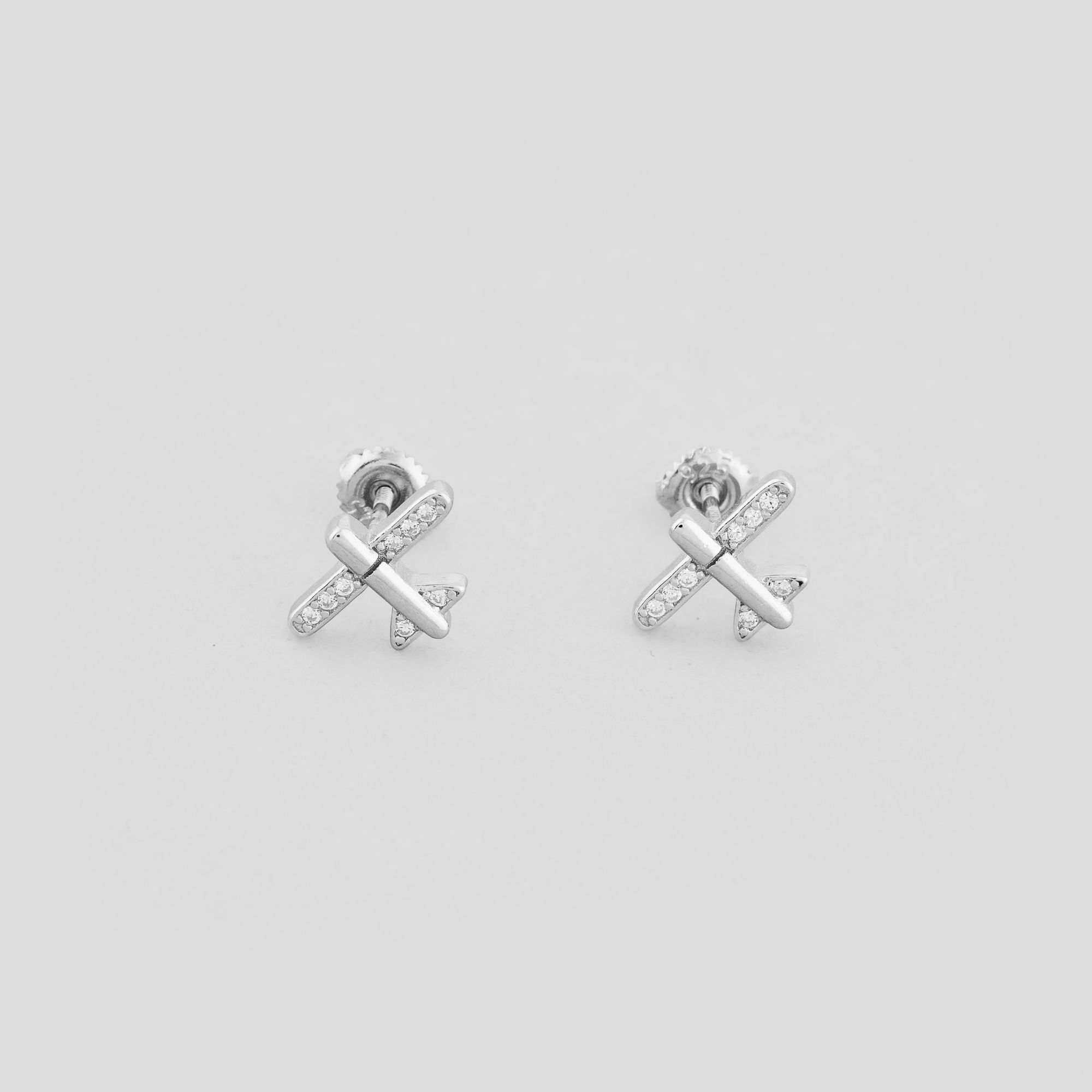 

Серебряные серьги Minimal 520868/1б