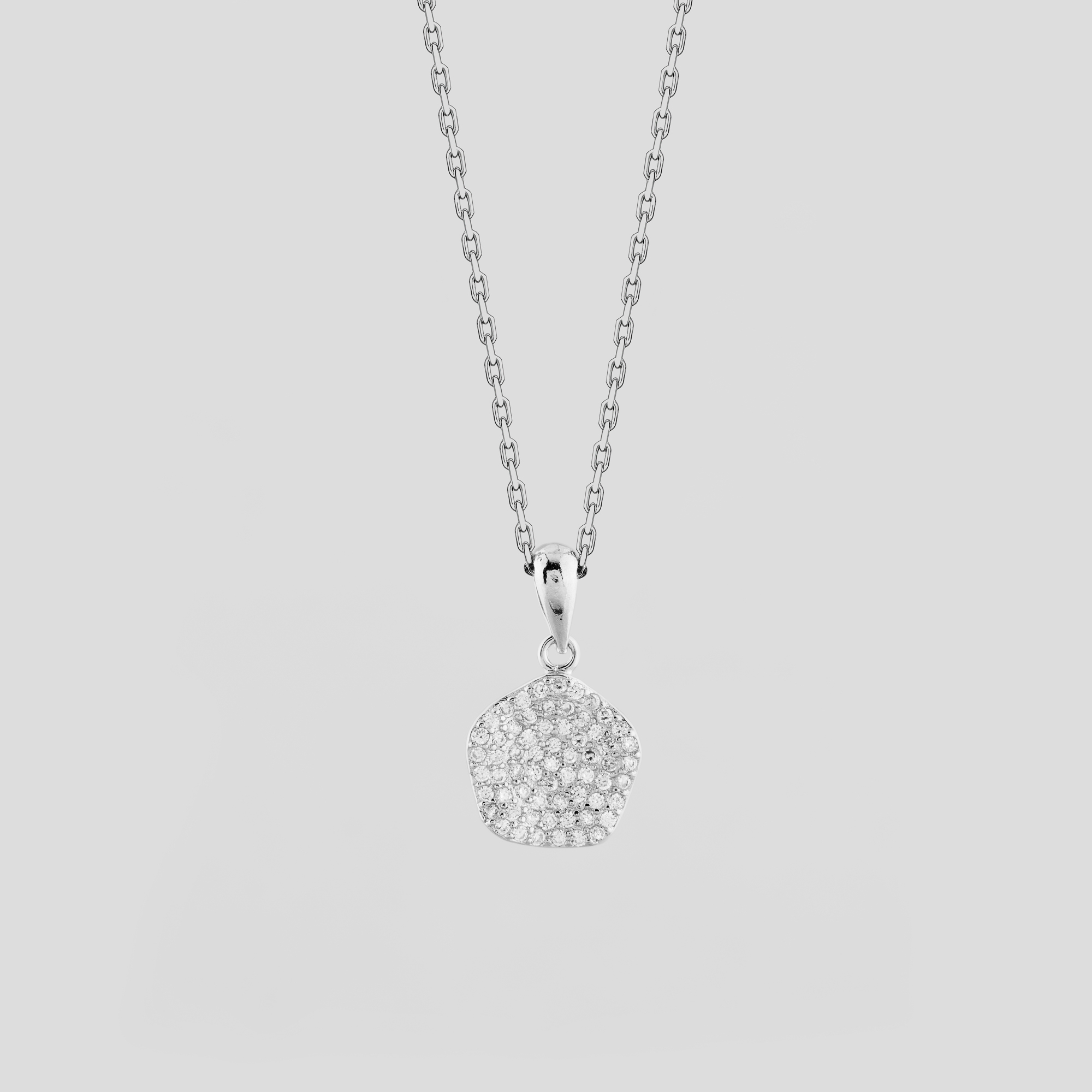 

Серебряная подвеска Minimal 94-0039б