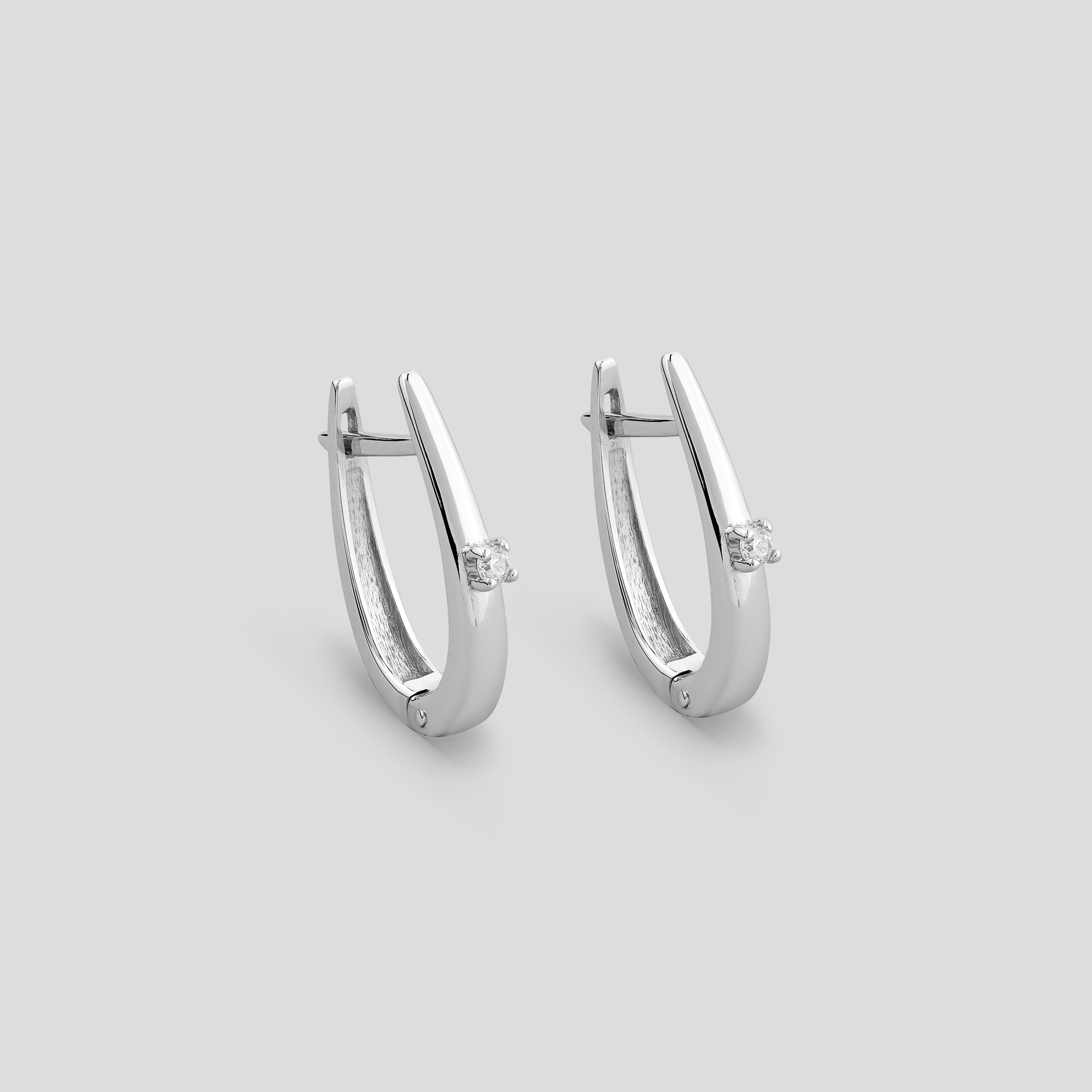 

Золотые серьги Minimal ЗВС-086б-б-PR