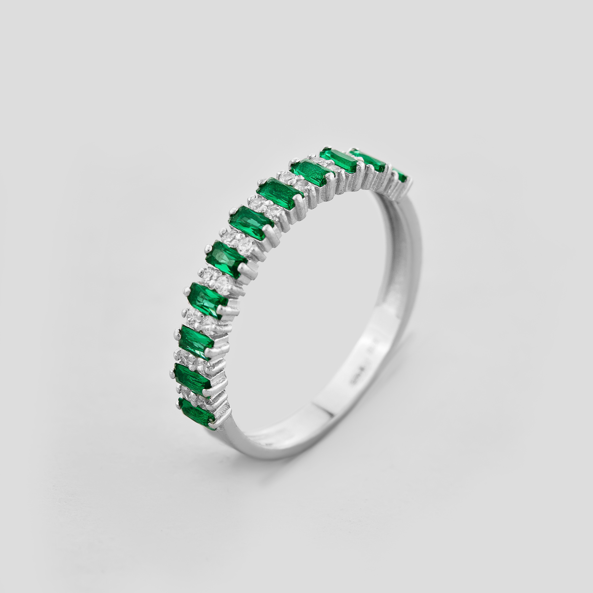 

Серебряное кольцо Minimal 10601z- 18