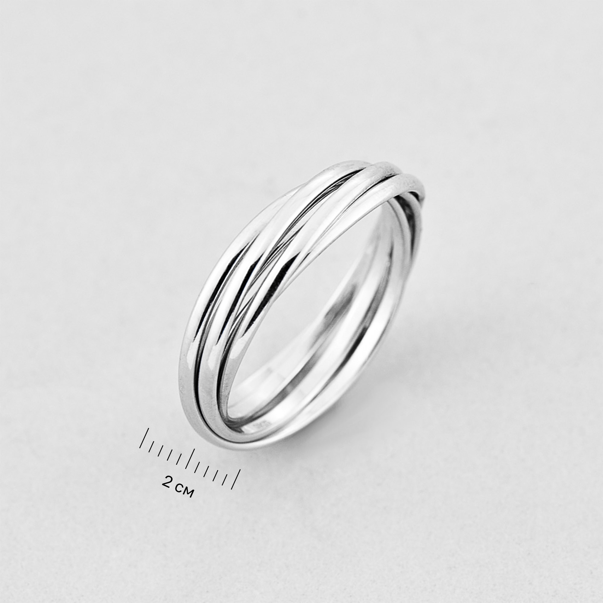 

Серебряное кольцо Minimal 510373- 18