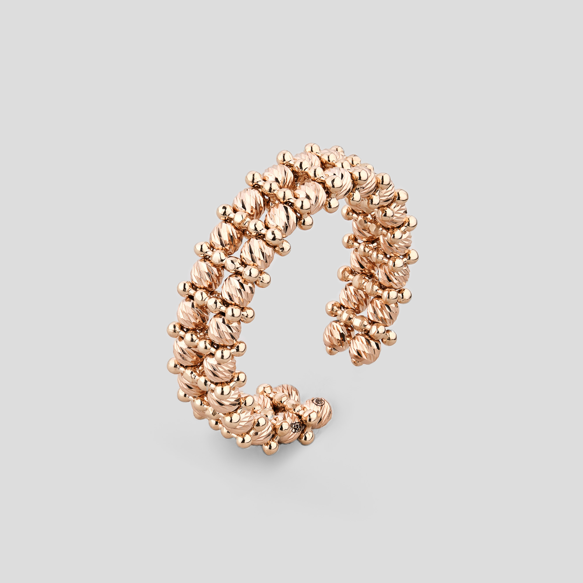 

Золотое кольцо Minimal к323-ч-др-17