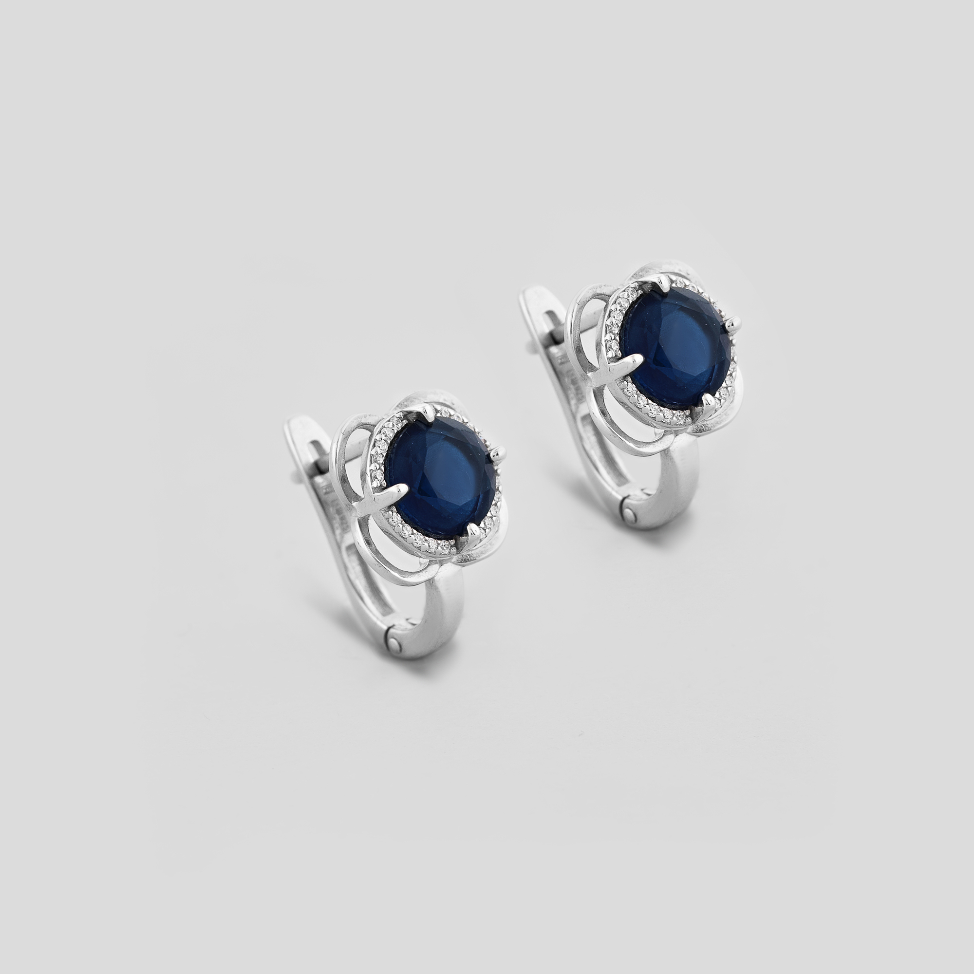 

Серебряные серьги Minimal 20728sap
