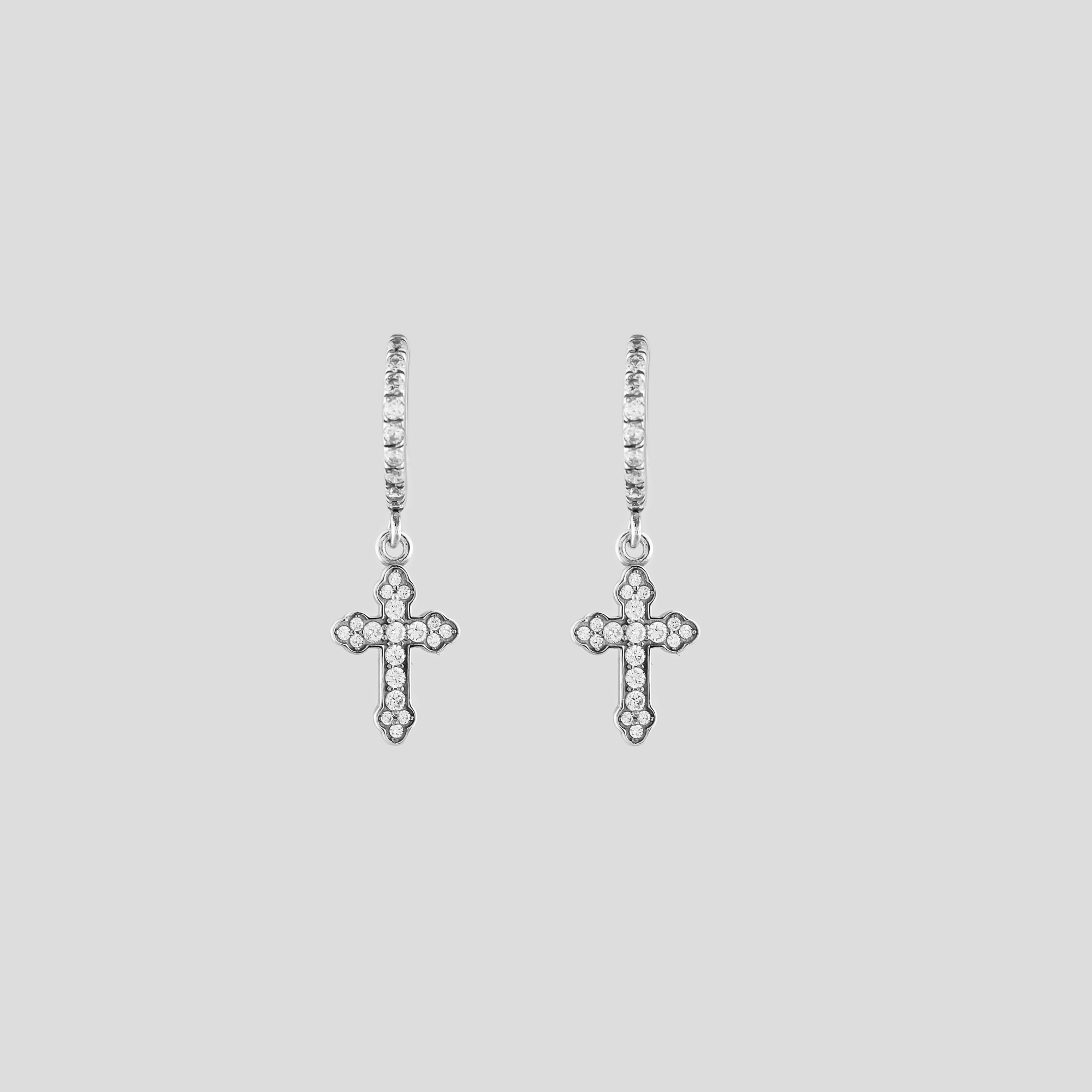 

Серебряные серьги Minimal 20692