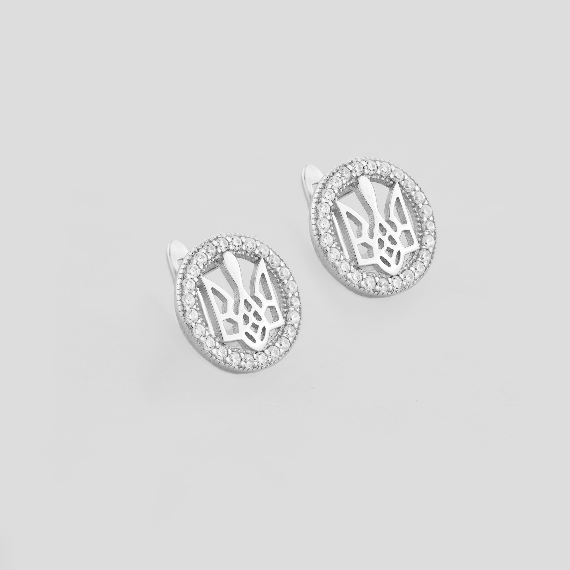 

Серебряные серьги Minimal 20702