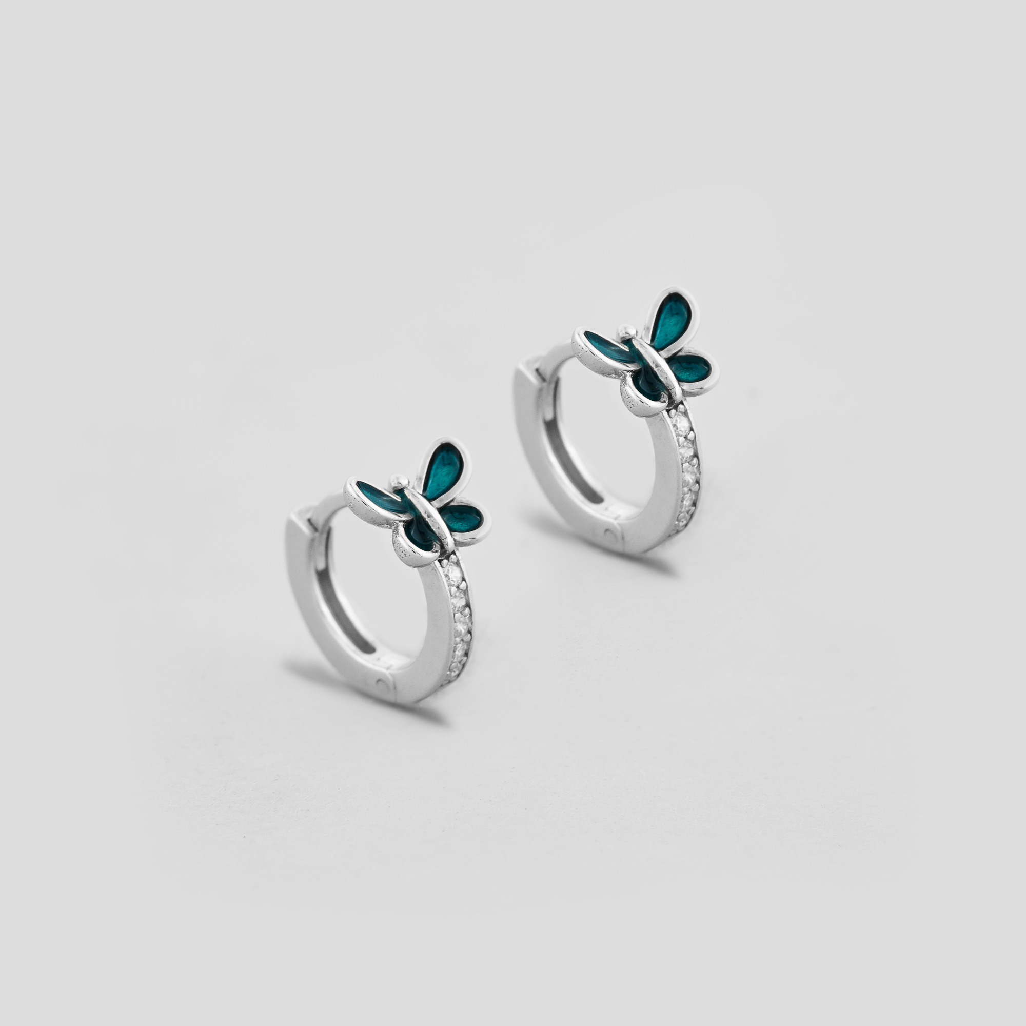 

Серьги Бирюзовые бабочки