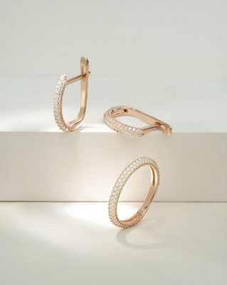 Комплект прикрас з золота