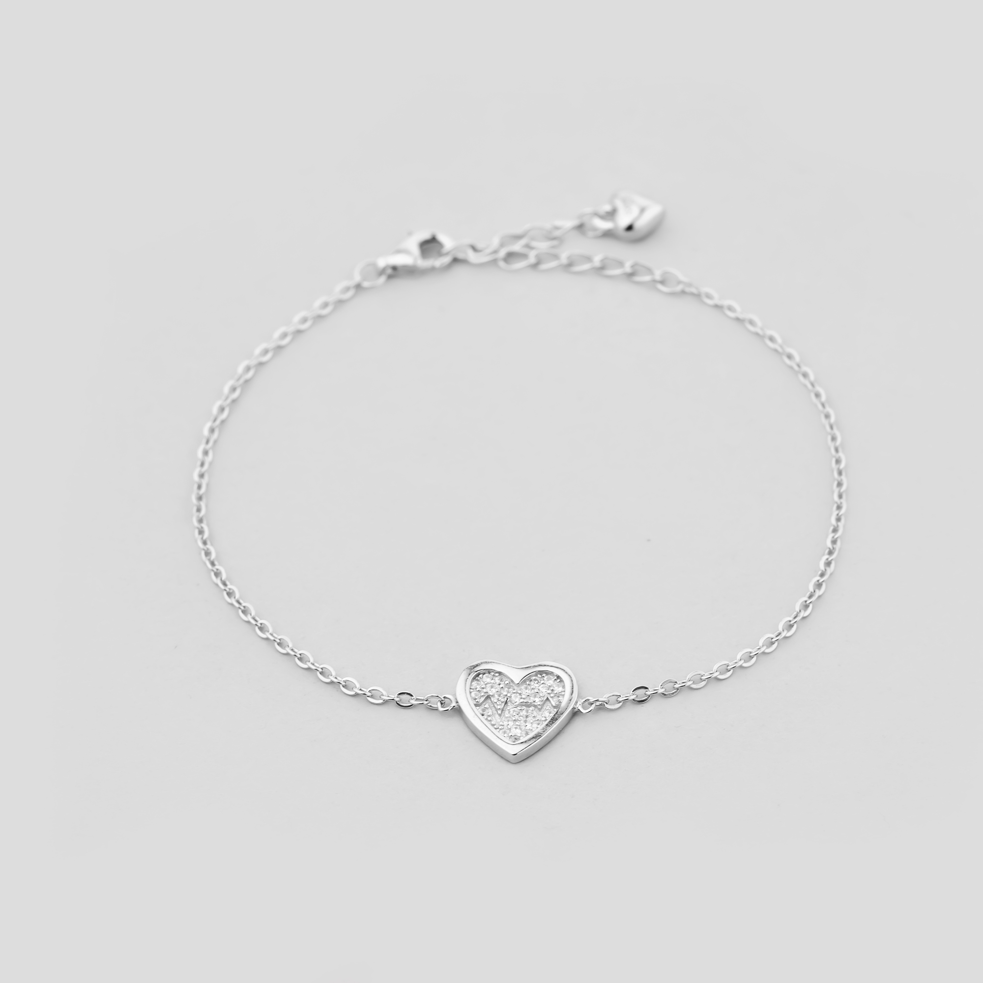 

Серебряный браслет Minimal 9550353б