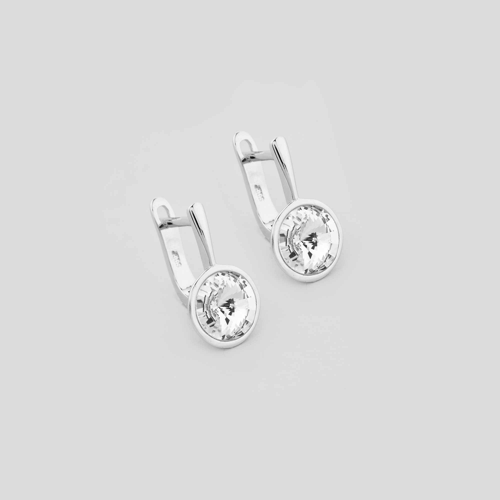 

Серебряные серьги Minimal 9520324б